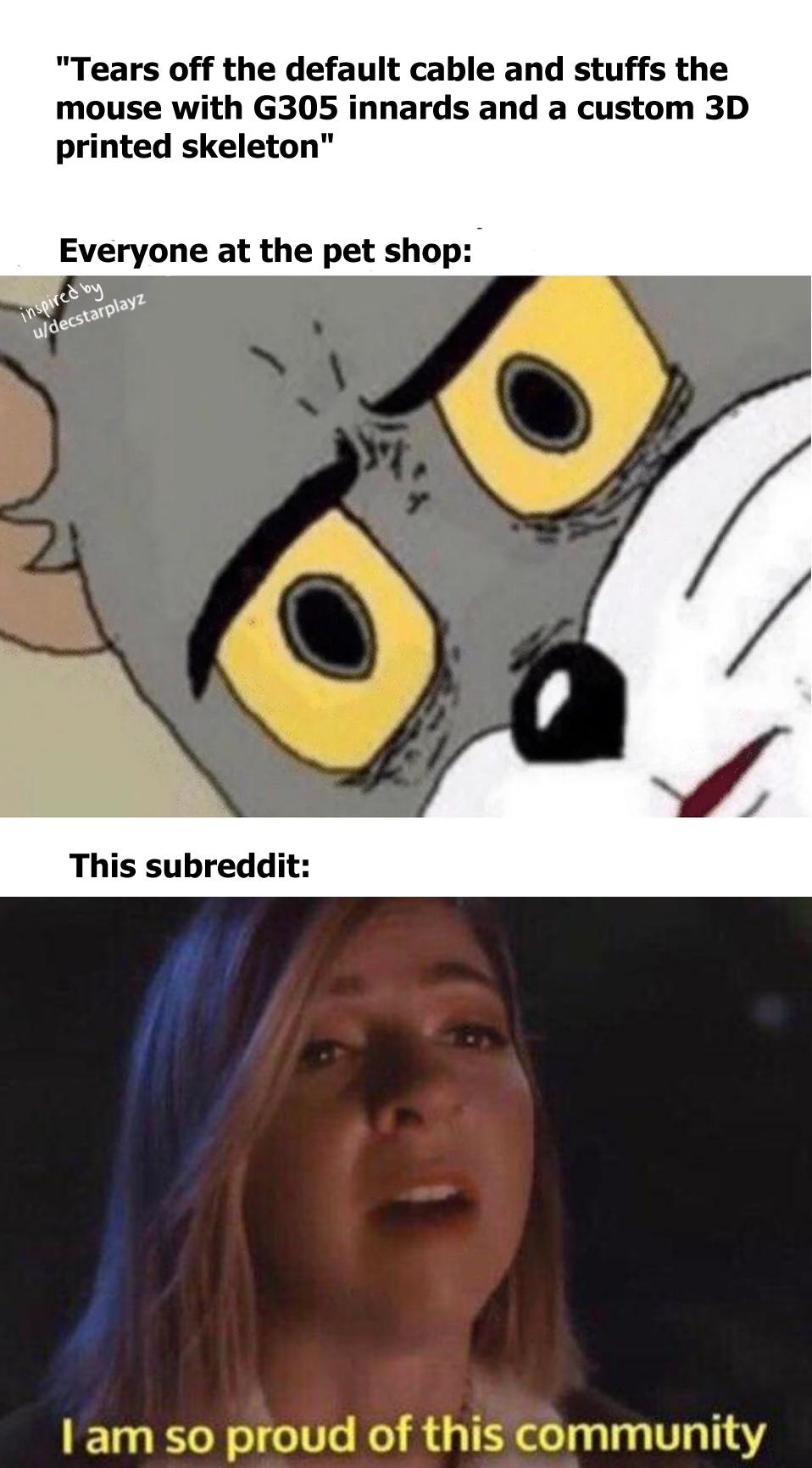 Put holes in it like Swiss cheese... r/MouseReview