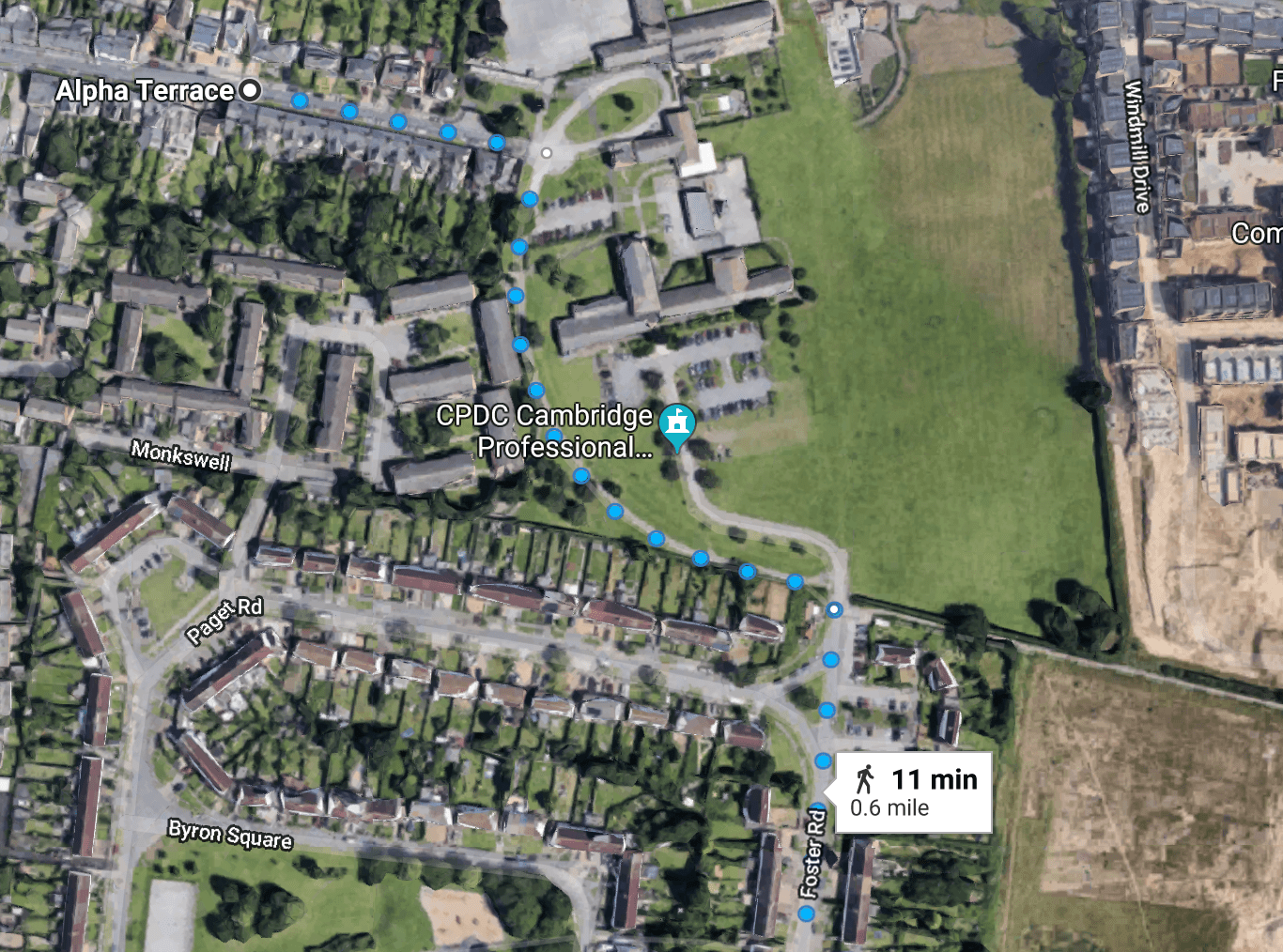 Does the public have access to this path past CDC Cambridge