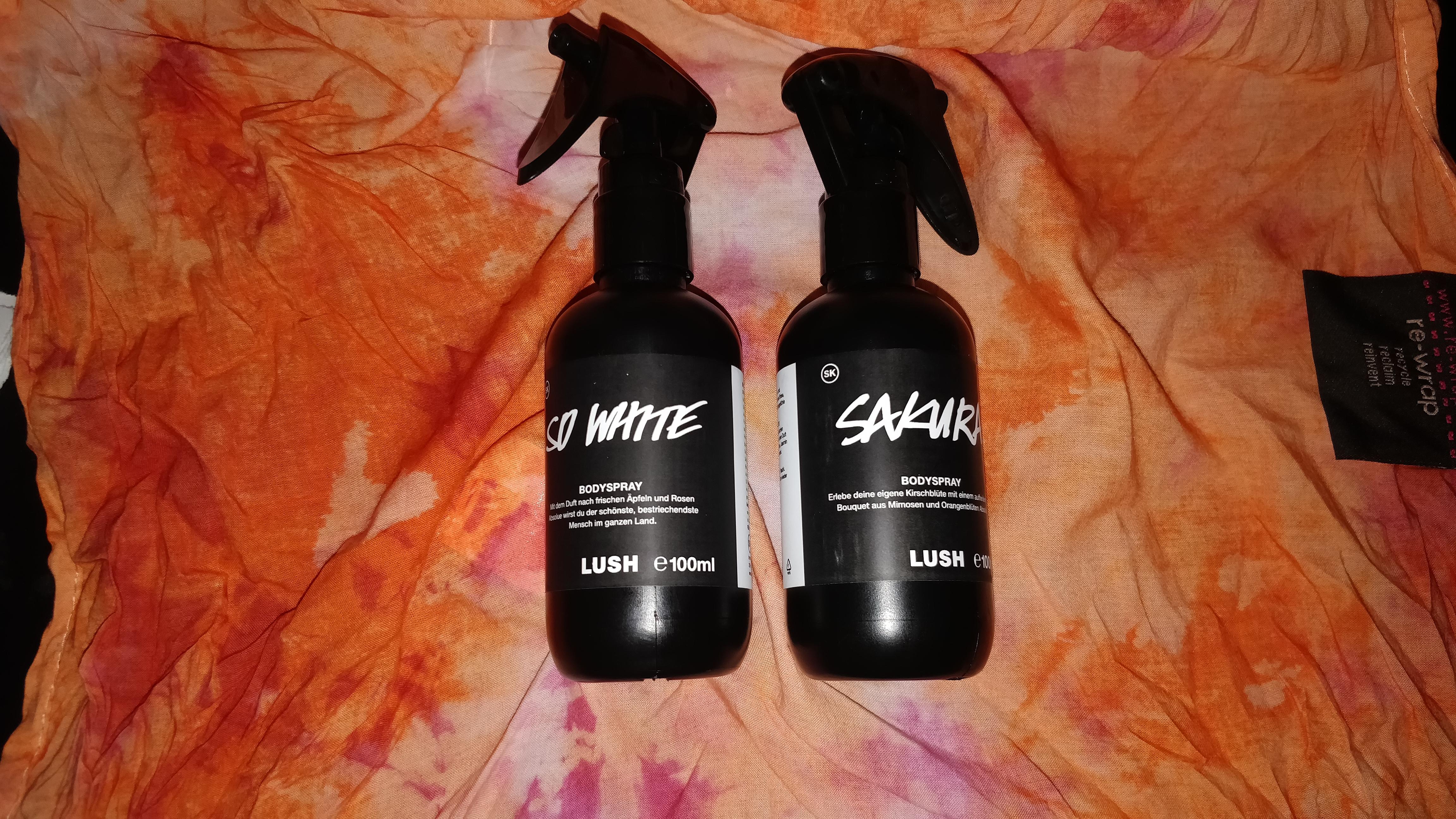 Summer of Lush gift set arrived! 🌸💖💖 Sakura and So White body spray 💖