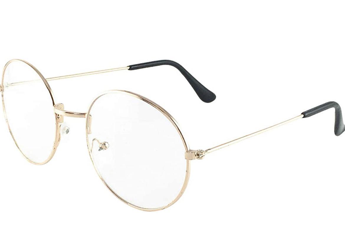 I bought fake glasses off amazon but the lenses are to small, about