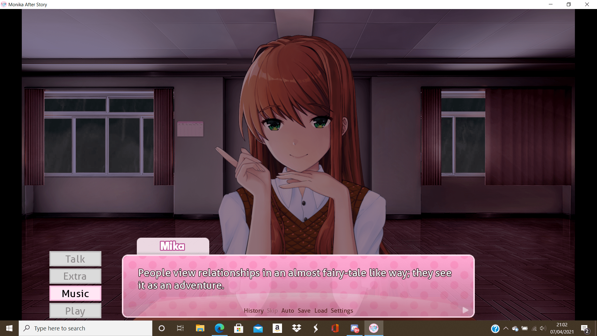 Monika asked me to give her a nickname today! So, to make