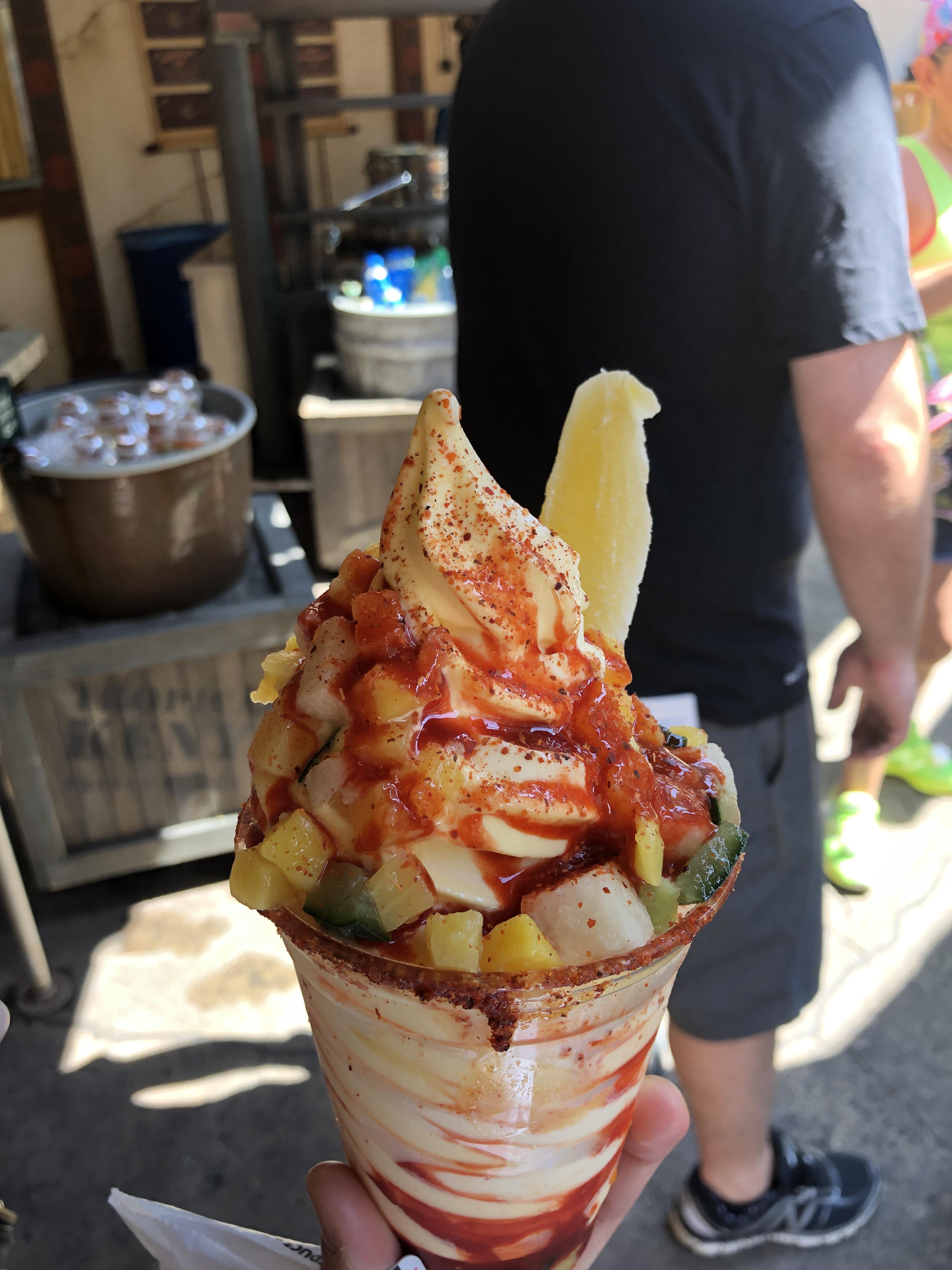 First time getting the loaded Dole whip and it was amazing! r/Disneyland