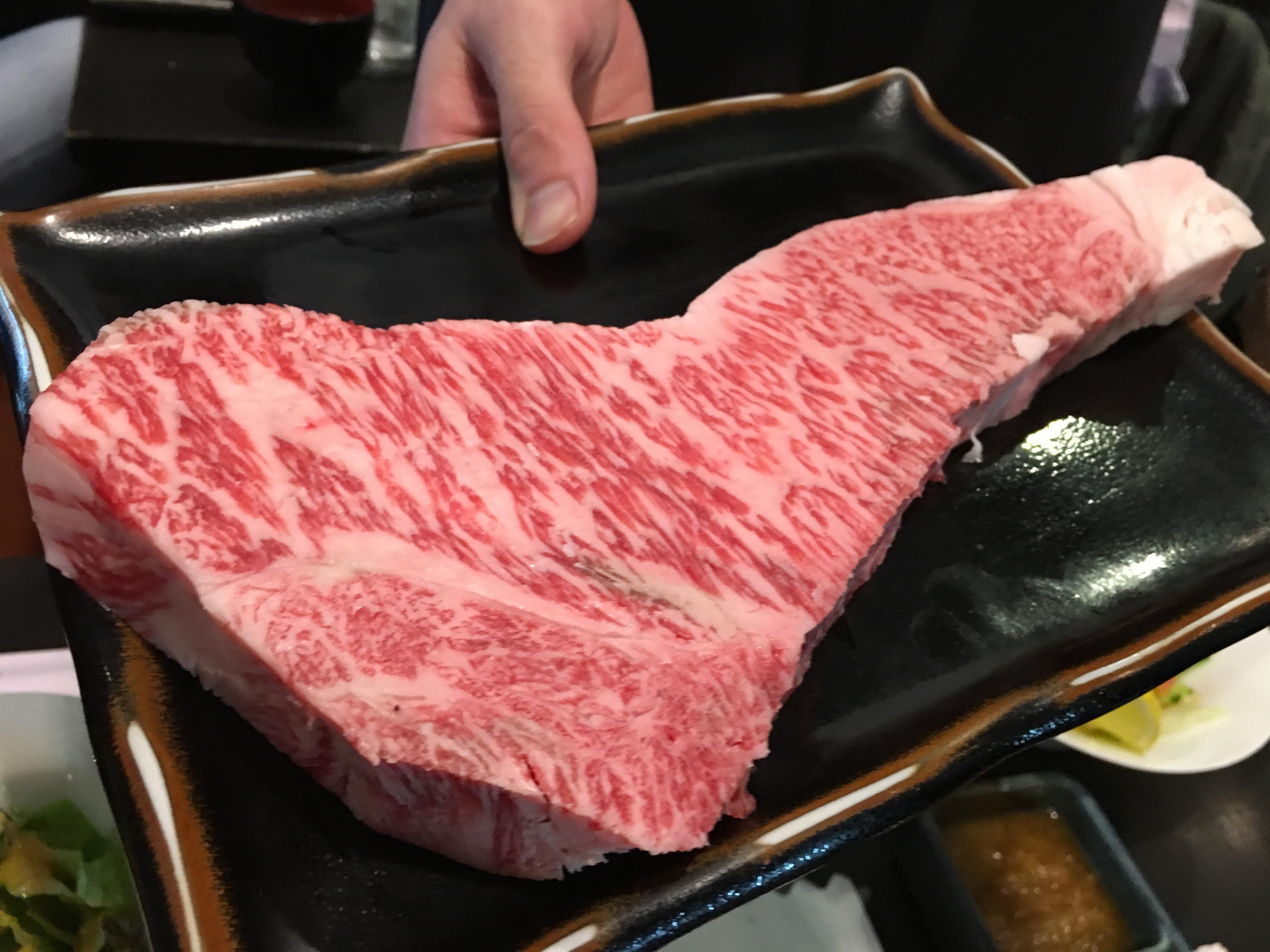 Sirloin Steak, Genuine Matsuzaka Beef From Steakhouse Satou, Tokyo