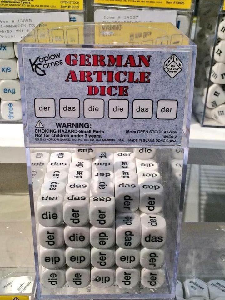 Whoever assigned articles to German nouns be like r/linguisticshumor