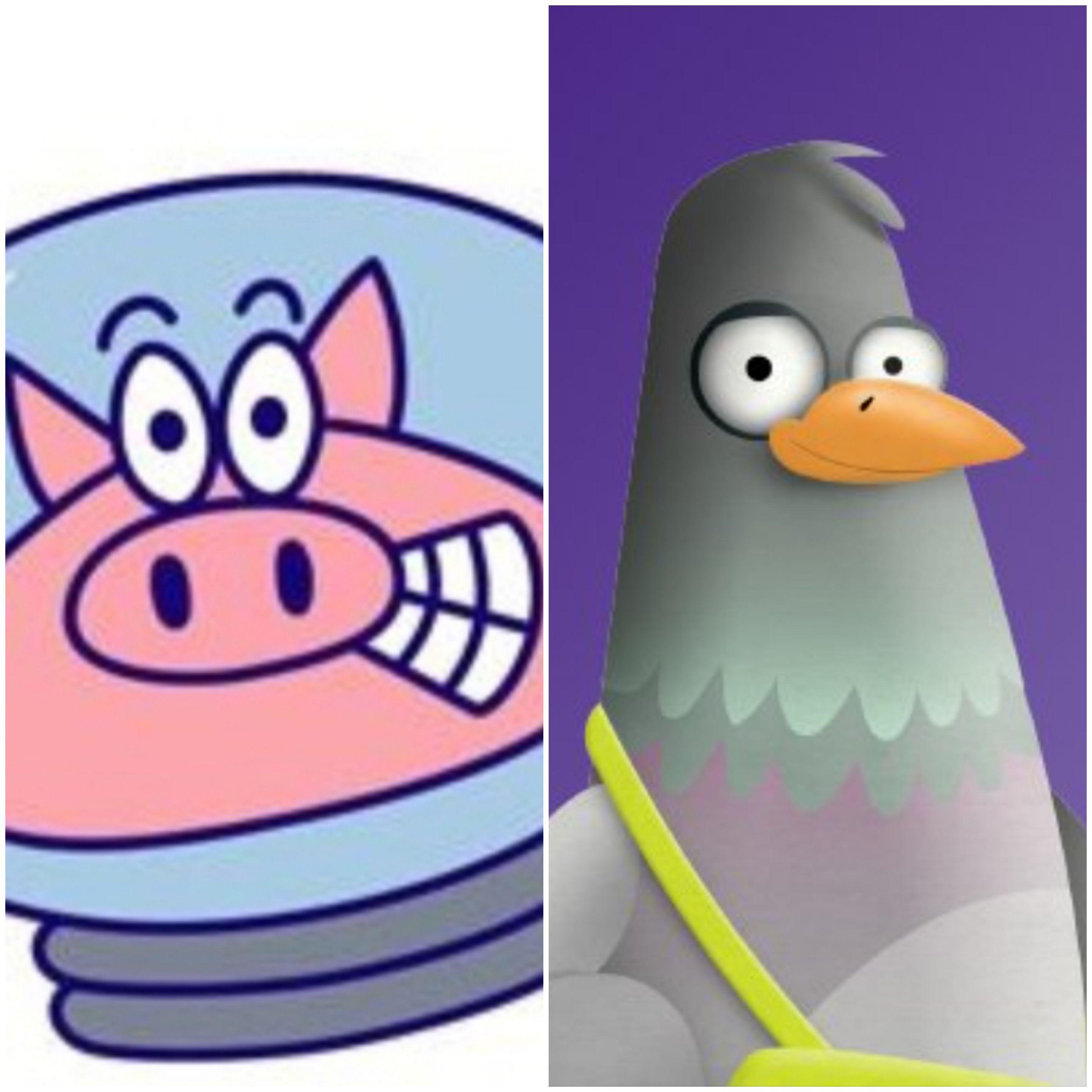 One of the most unsung battles of all time is funky pigeon vs moon pig
