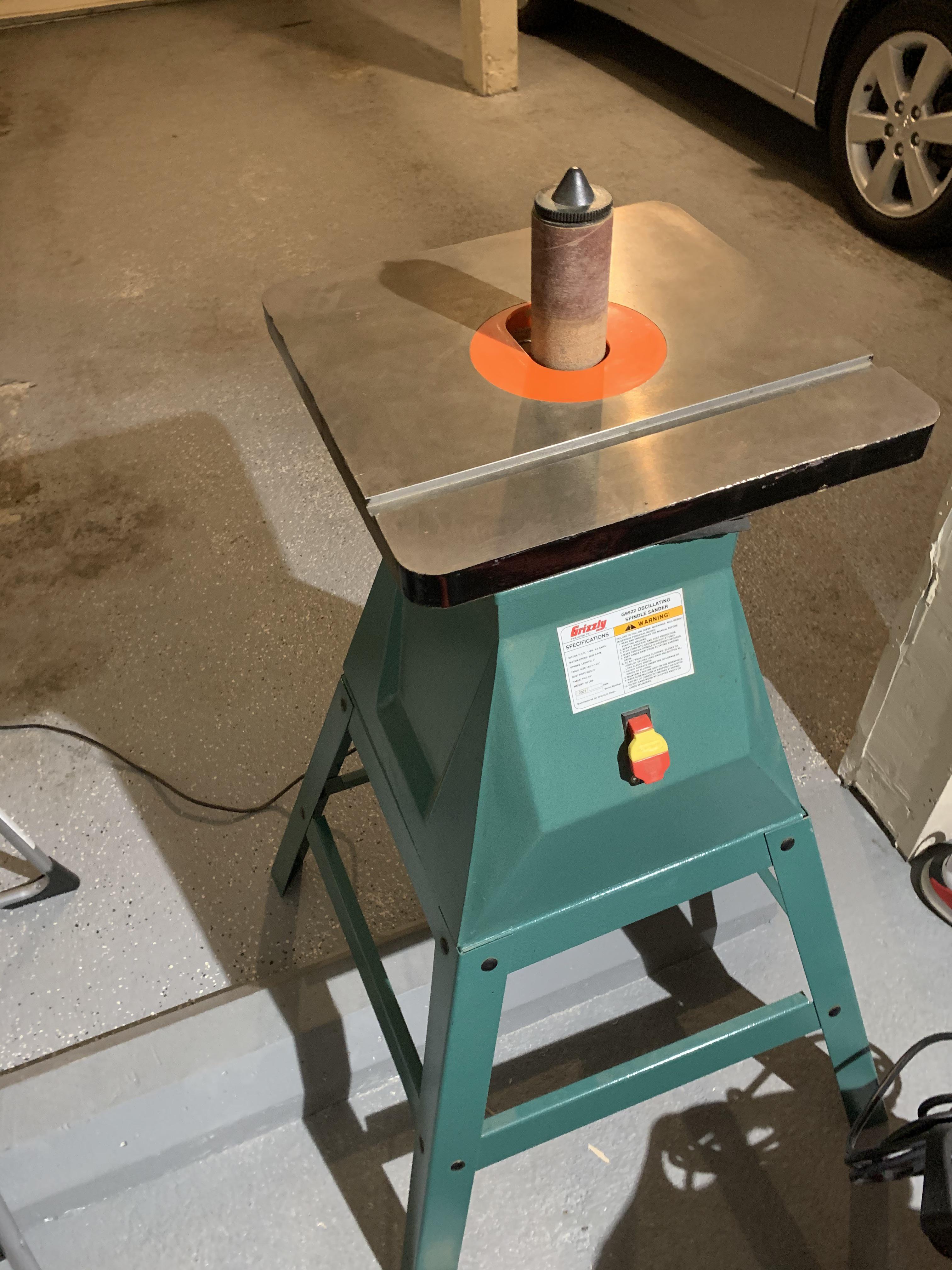 Grizzly G9922 spindle sander I found on craigslist for 150. Previous