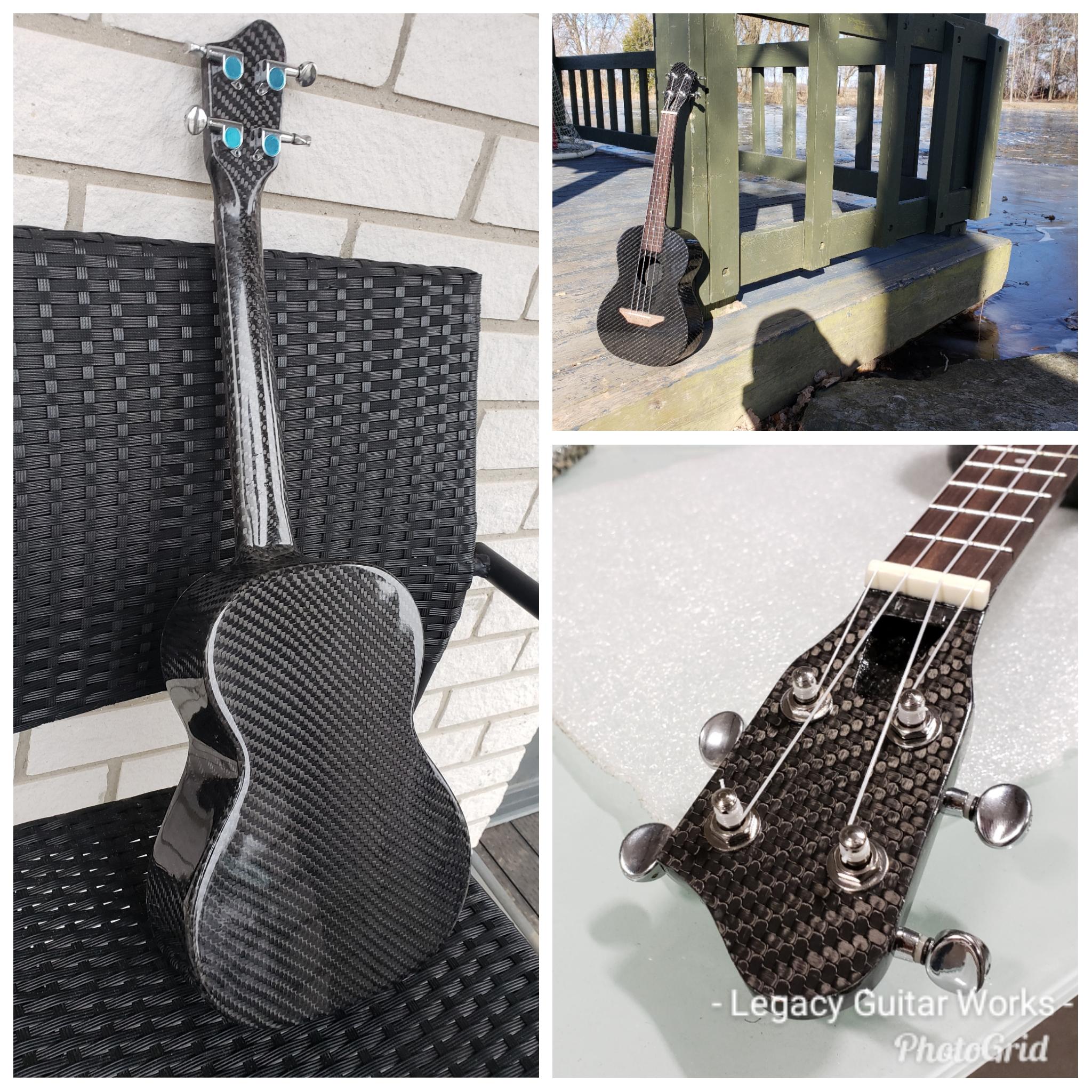 Our Carbon Fiber Ukuleke has launched on Kickstarter! r/ukulele