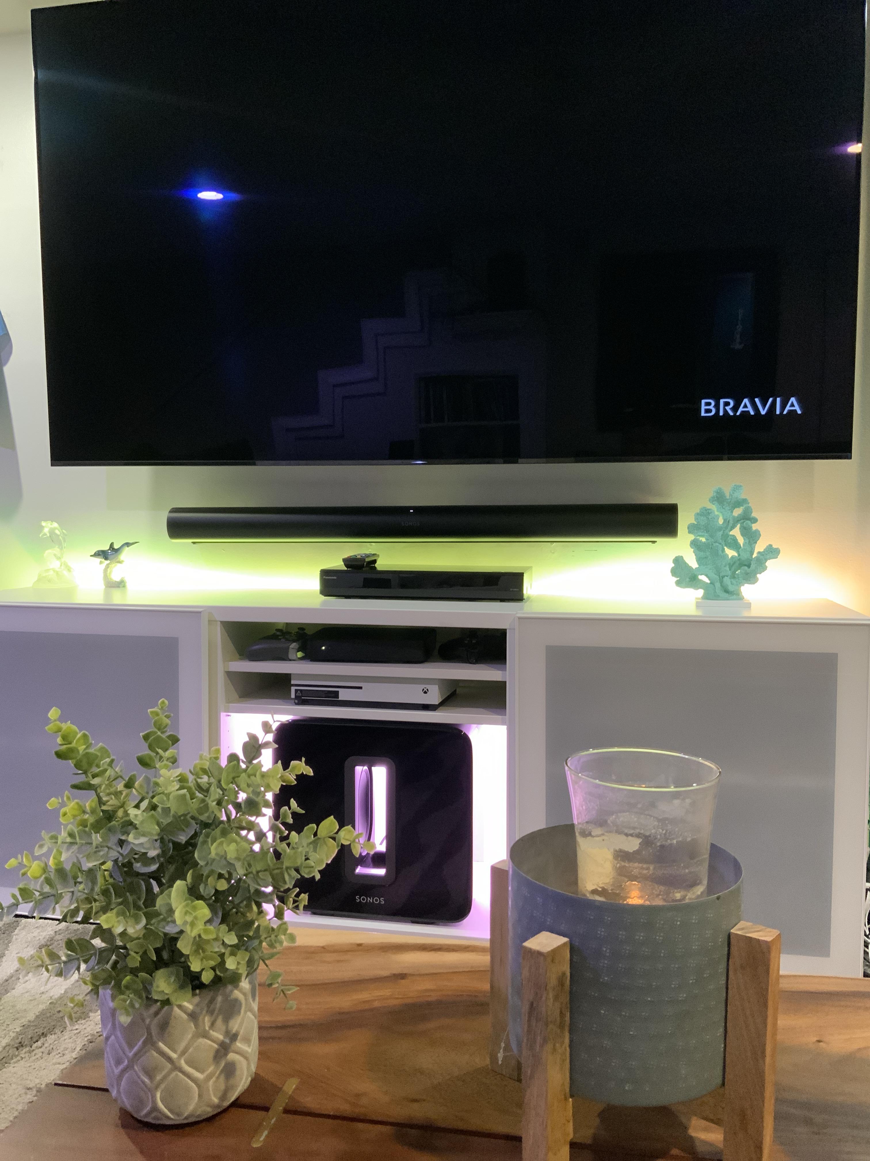 Sony is going to this black screen when watching tv. This is not an