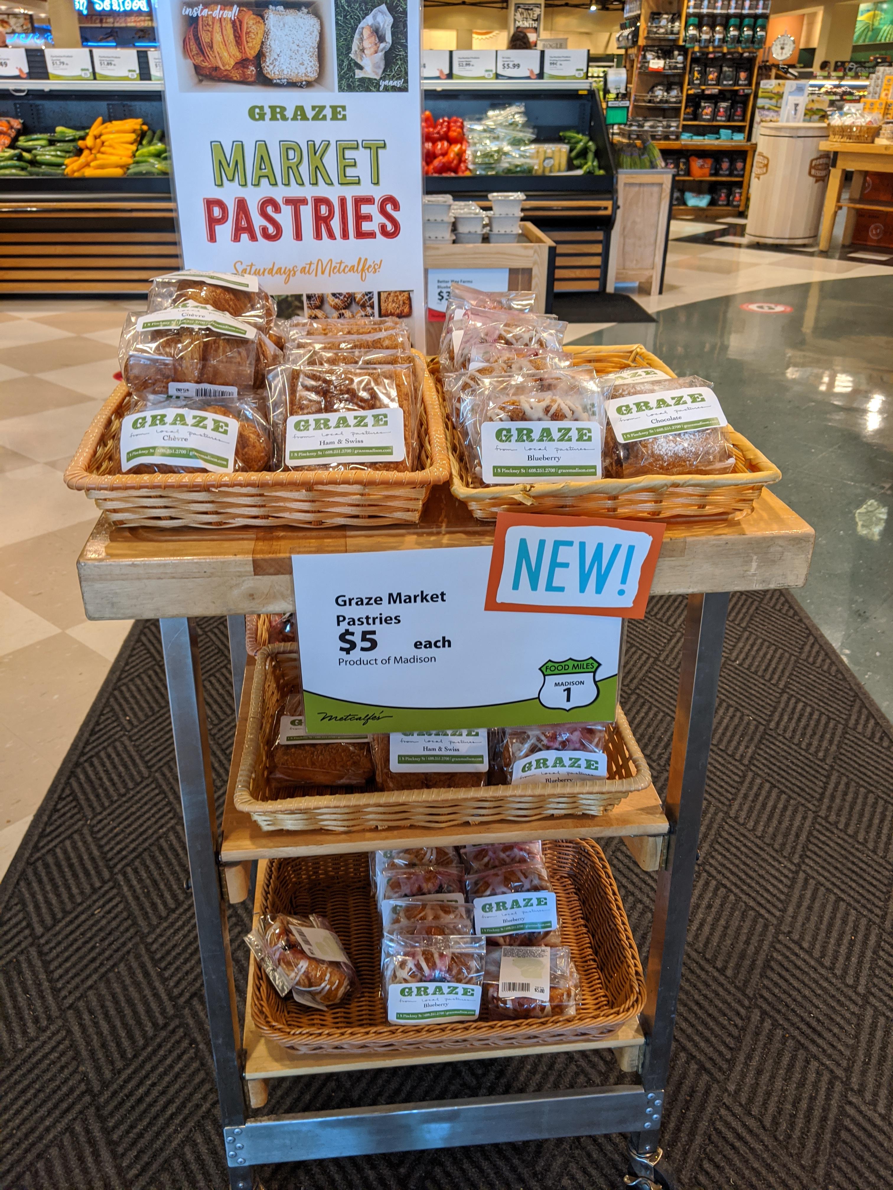 Graze pastries at metcalfe's Hilldale r/madisonwi