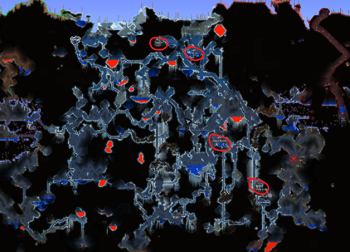 I've searched my entire ice biome and have not gotten the ice blade nor