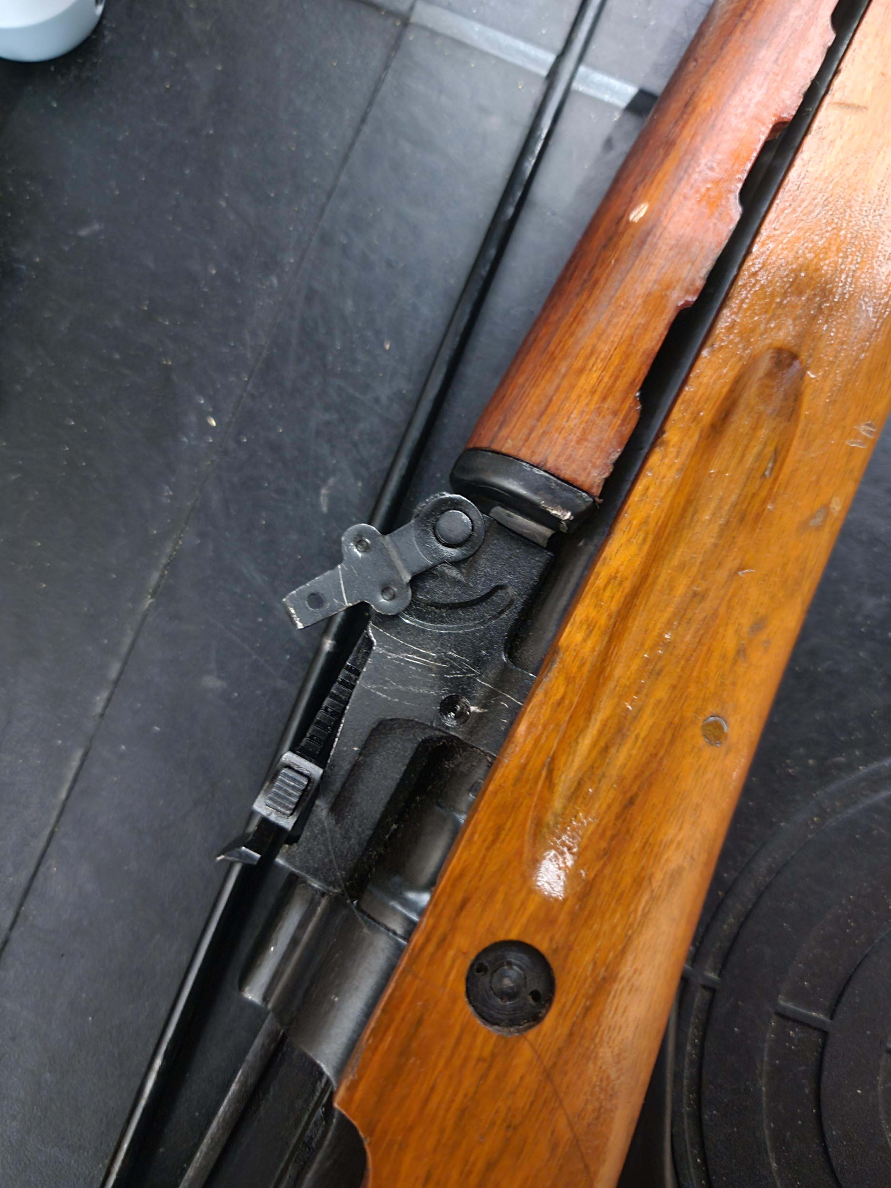 After 100 rounds today, gas piston release(?) Popped up r/SKS