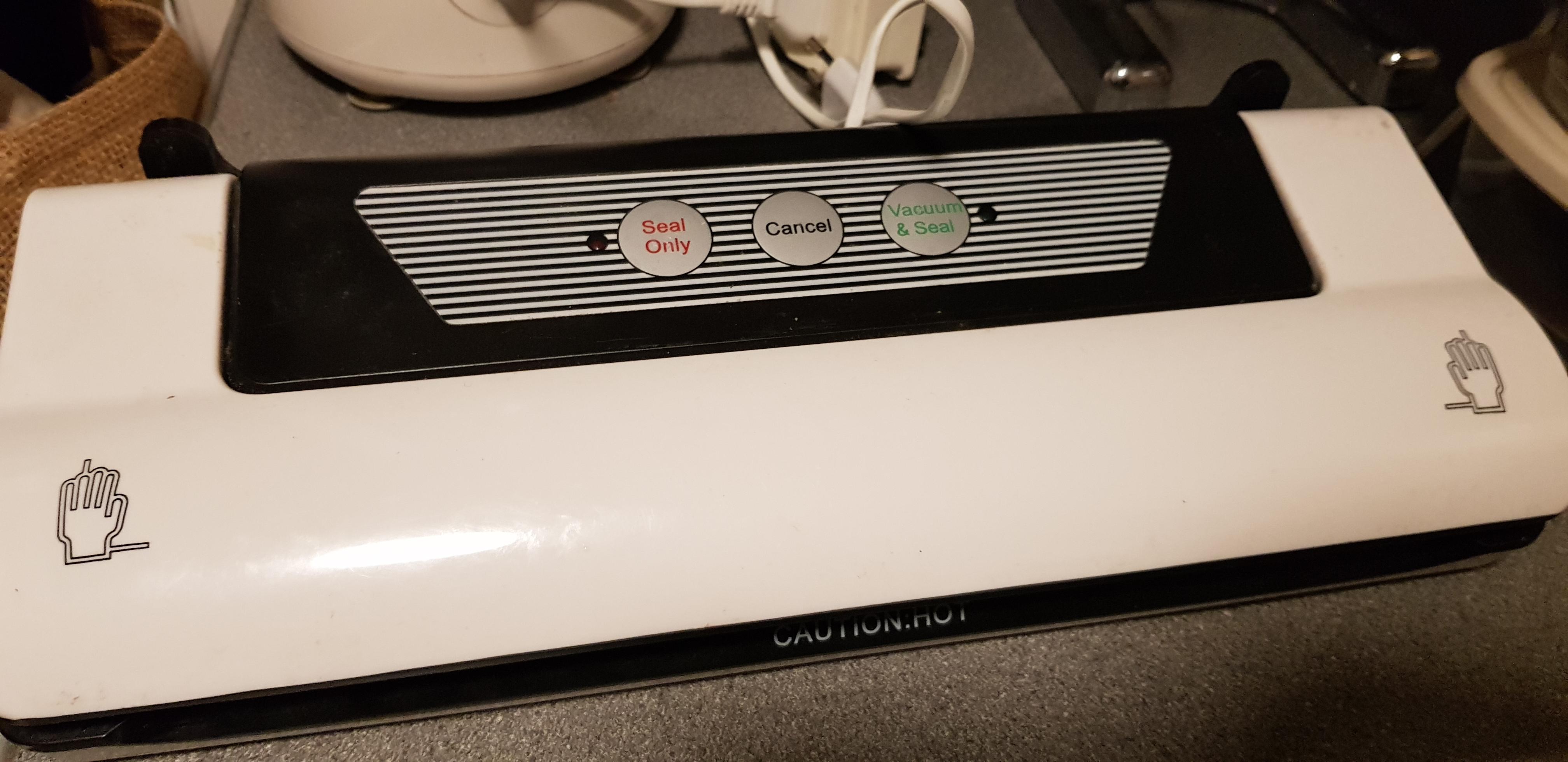 R.I.P. my first vacuum sealer. You have served me well..ish..for over 3