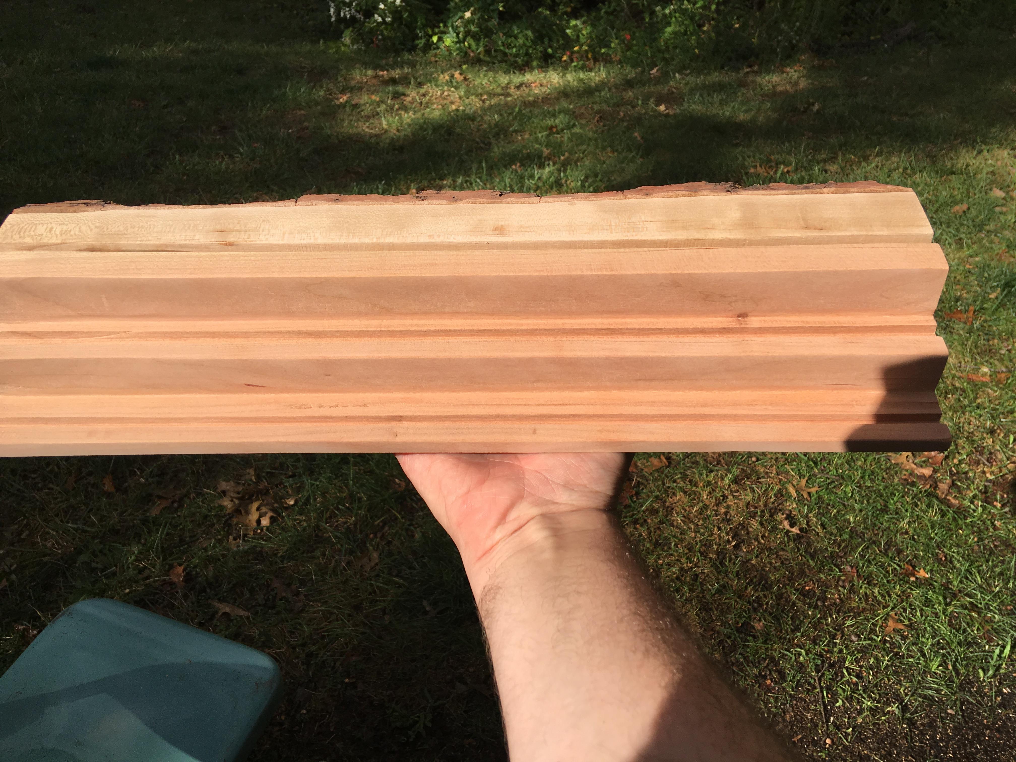 If I put a clear polyurethane stain on cherry, will the wood still