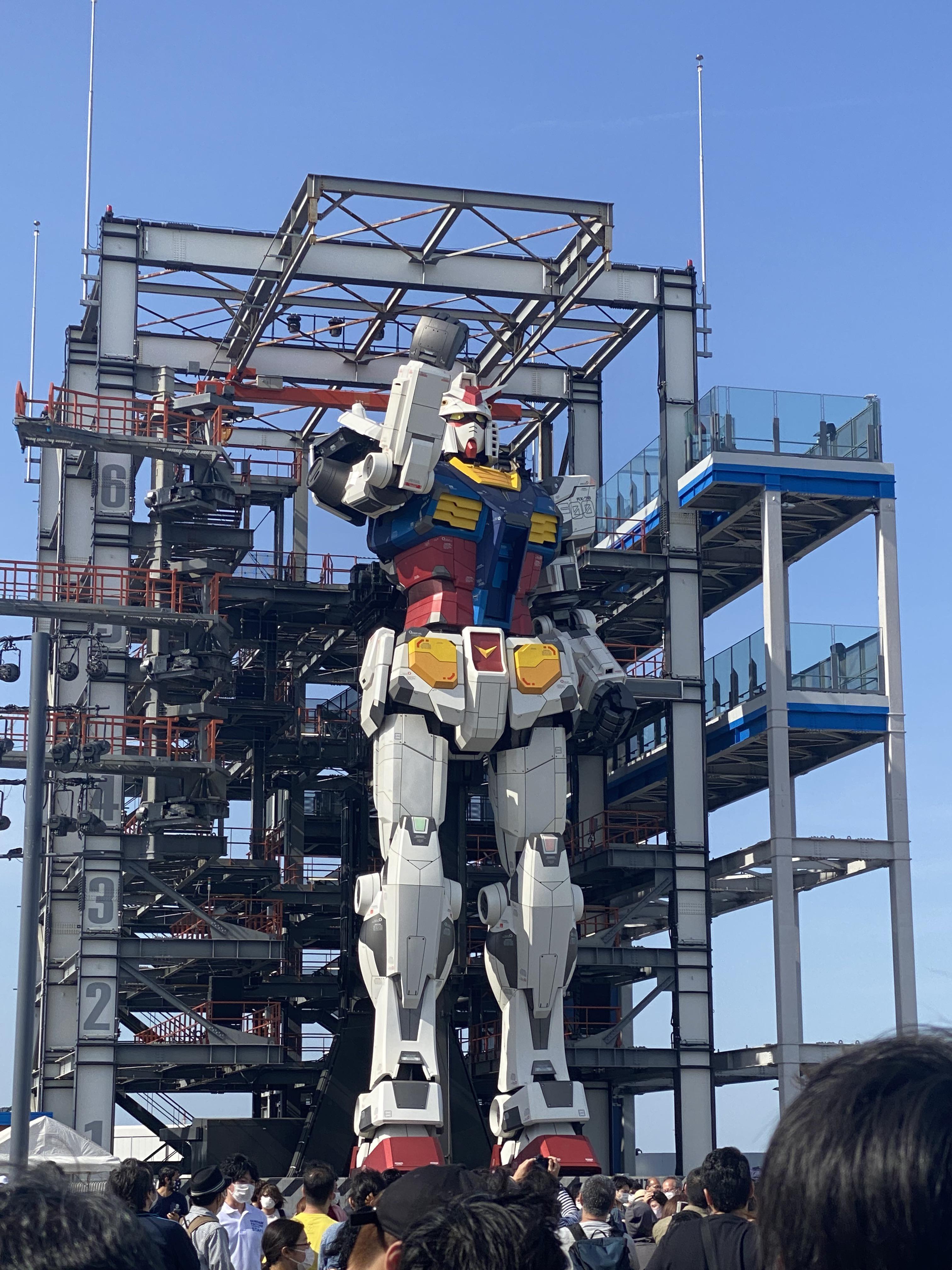 Finally got to see this beauty before they take it down in 2024. r/Gundam(07)