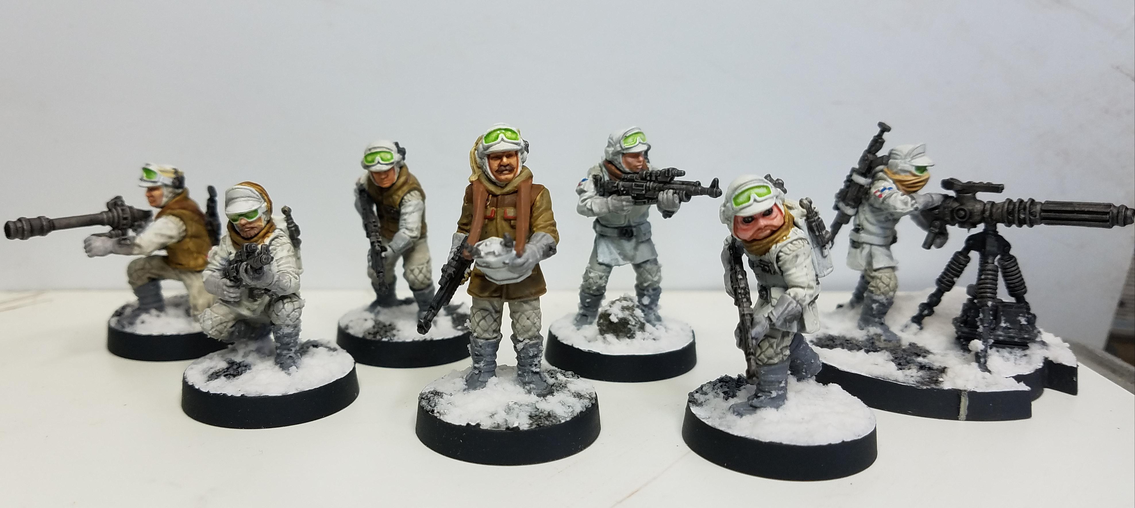 Rebel veterans completed. Went with the screen accurate color scheme