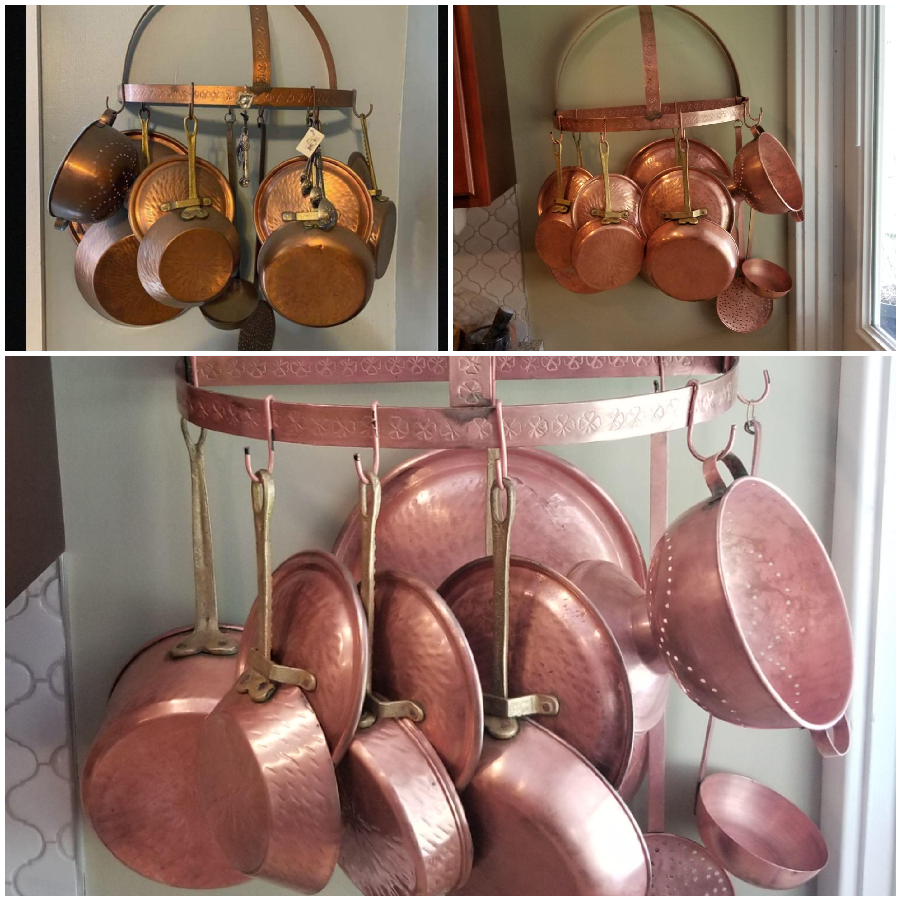 I picked up this 8 piece set of copper cookware on marketplace for 150