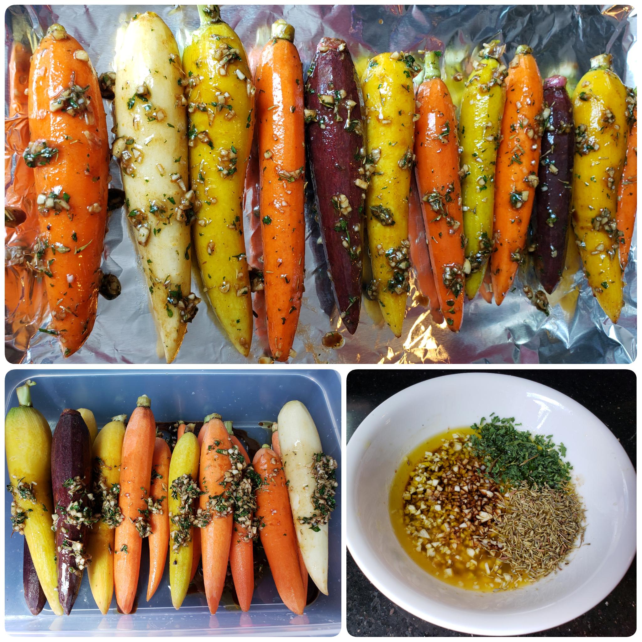 [Homemade] Herbal, garlic butter, olive oil oven roasted multicolor