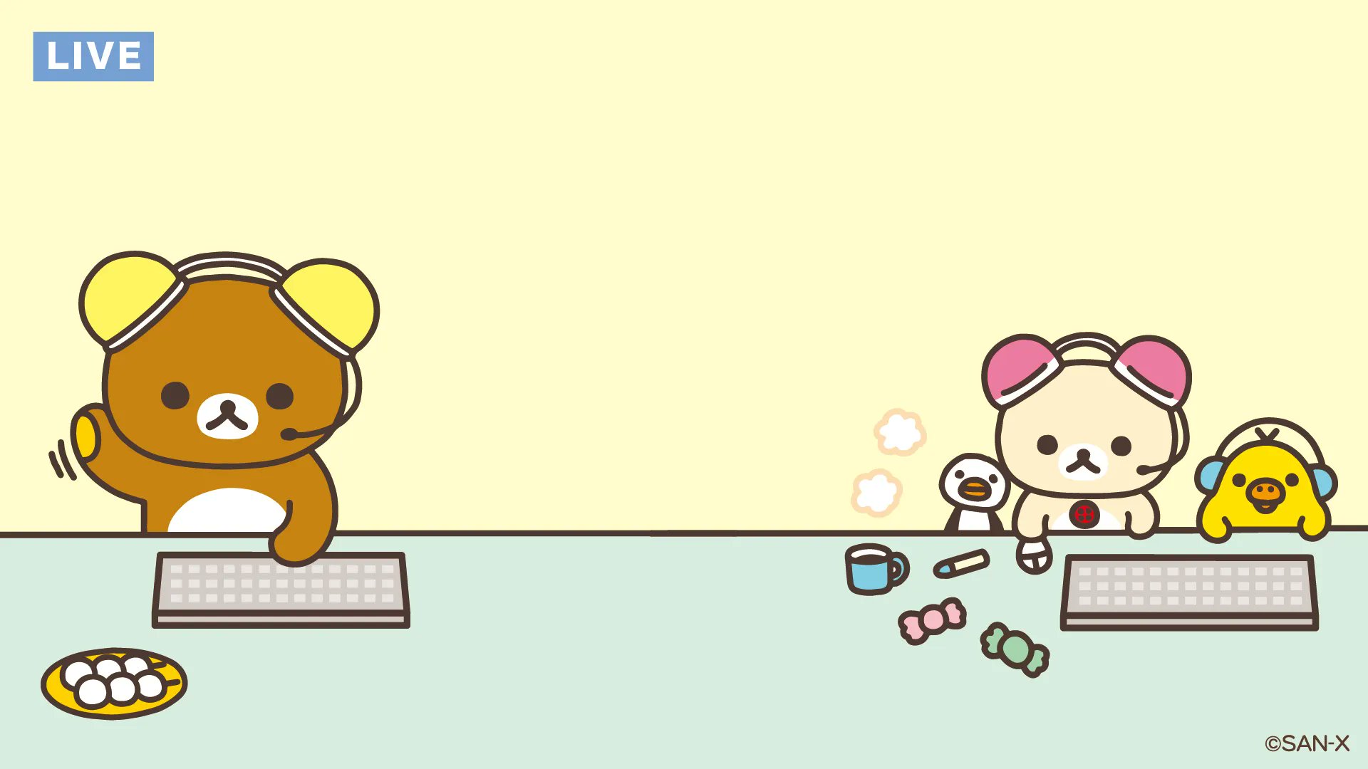 Rilakkuma Zoom Background! r/rilakkuma