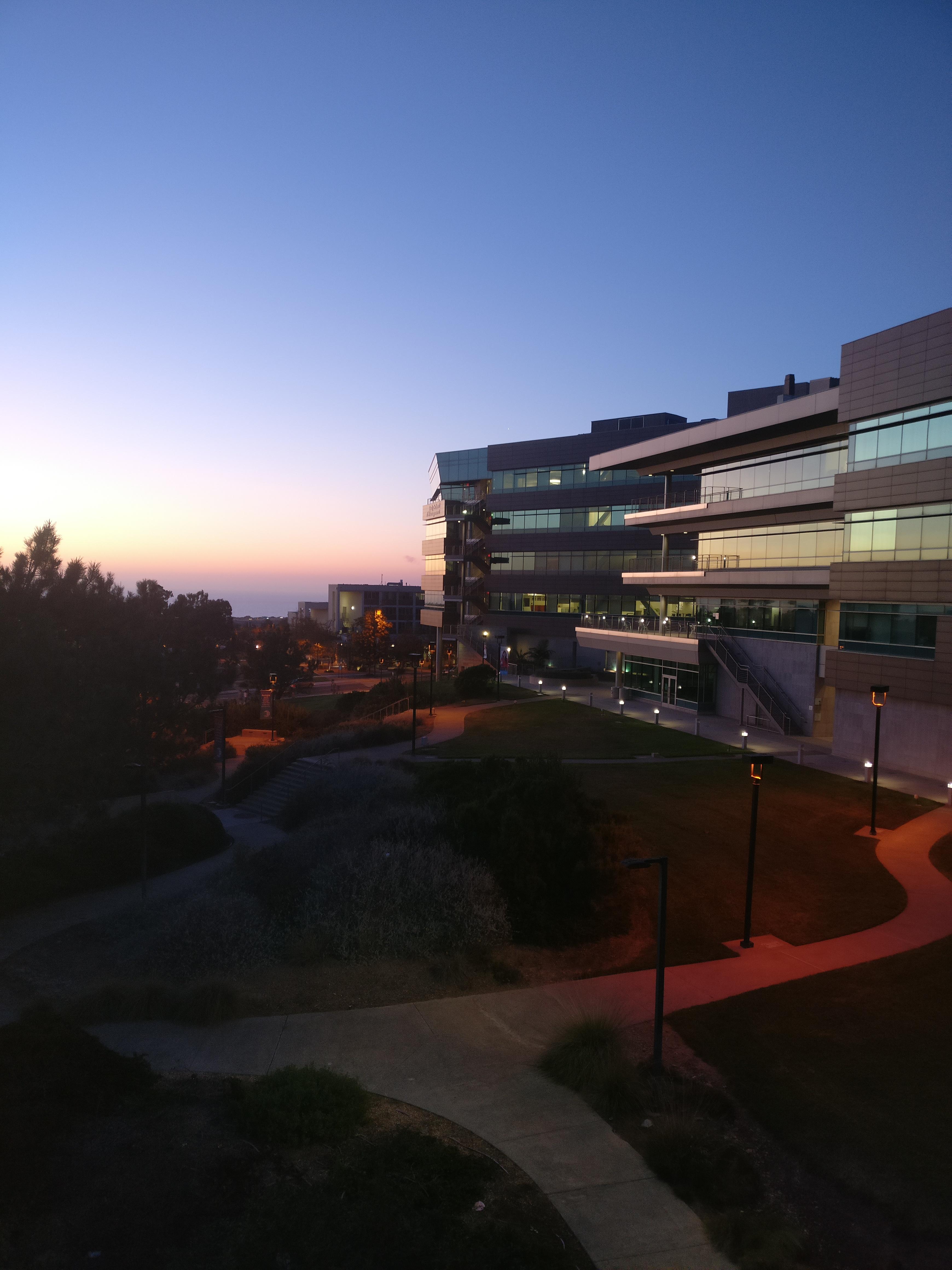 The view from my new ERC dorm. r/UCSD