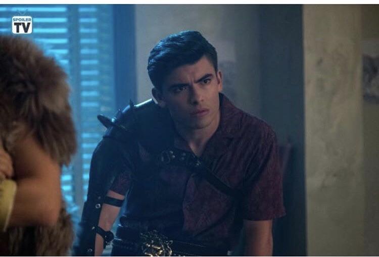 Michael Consuelos as Young Hiram in a promo photo r/riverdale