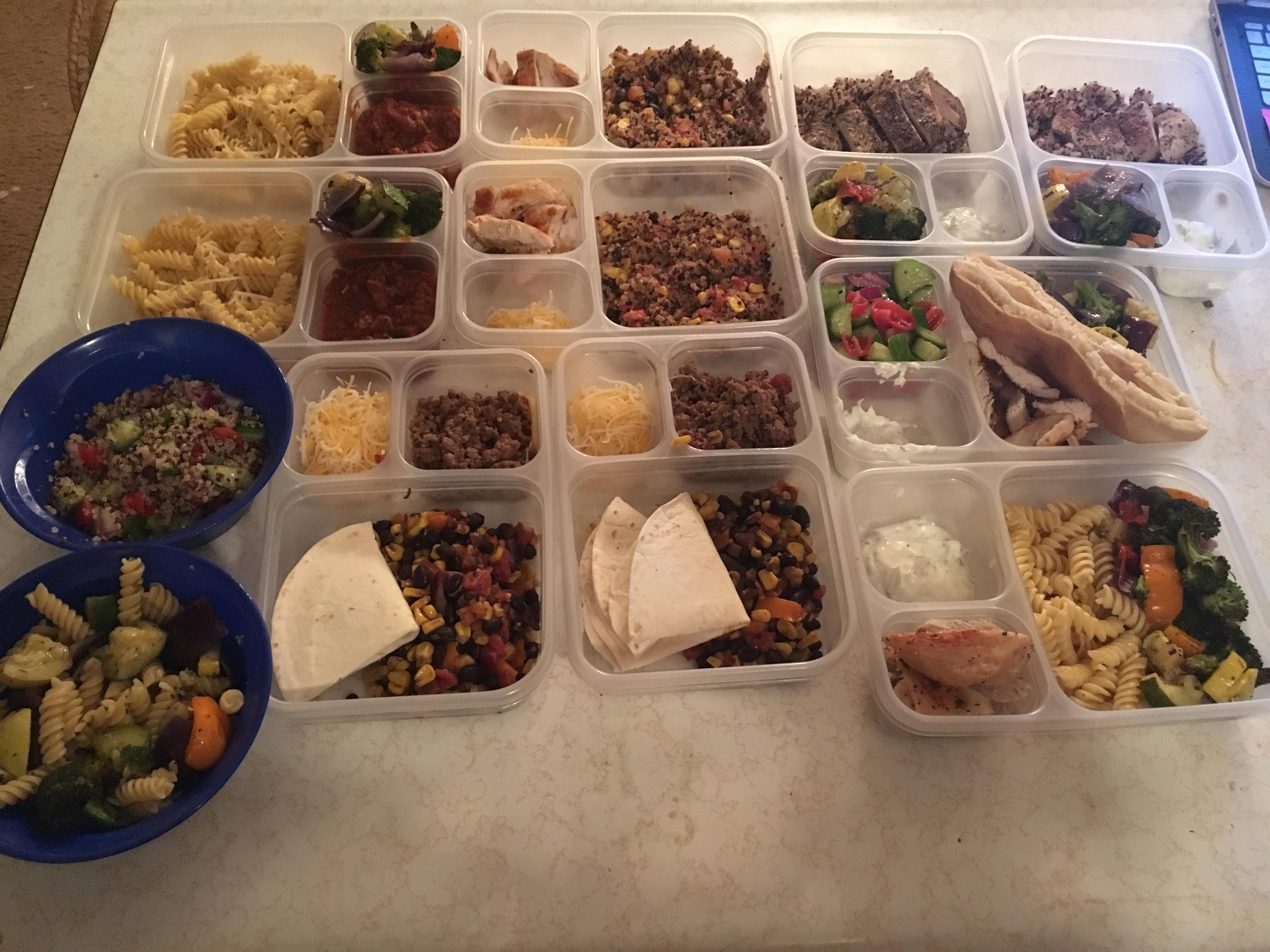 Meal Prep Monday. My first attempt at Meal Prep. r/MealPrepSunday