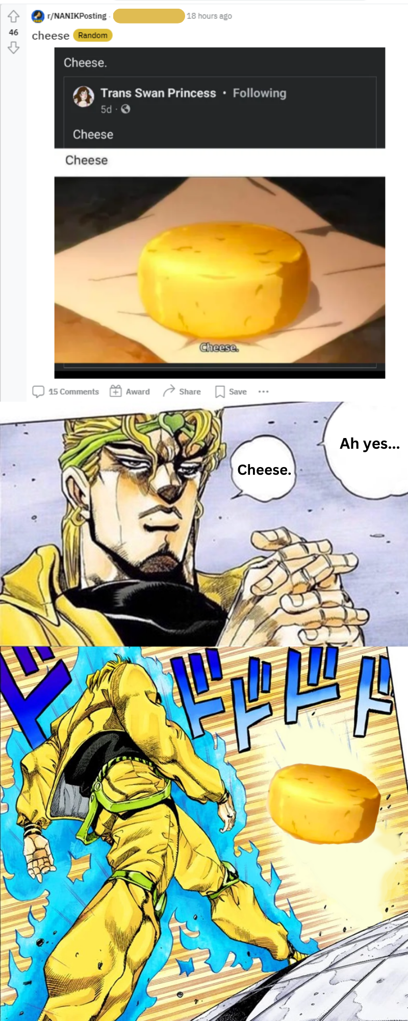 cheese r/ShitPostCrusaders