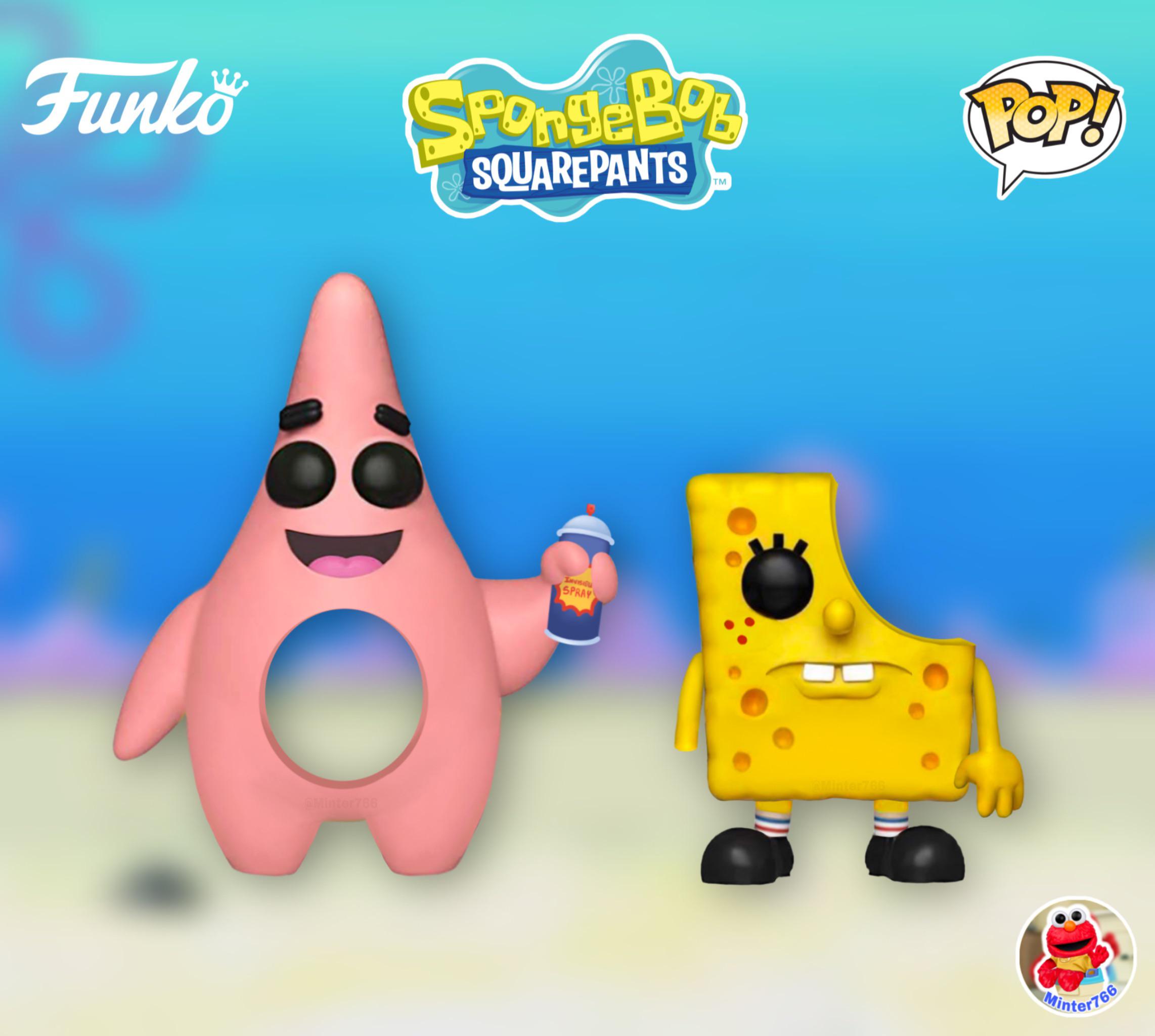 Spongebob & Patrick Invisibility Spray Funko Pop Concept. r/funkopop
