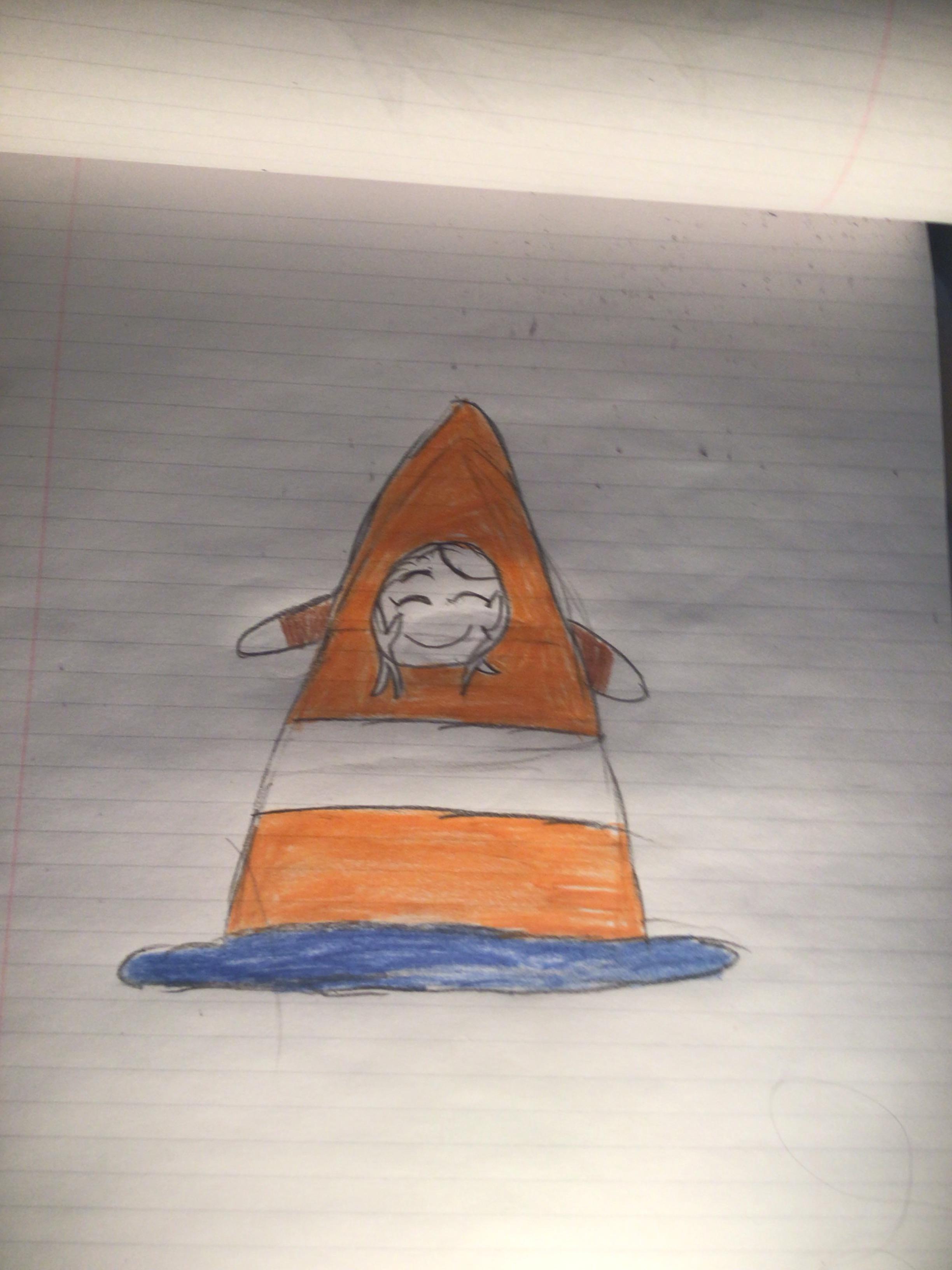 i tried dong traffic cone becky fan art in 2 mins r/JackSucksAtLife