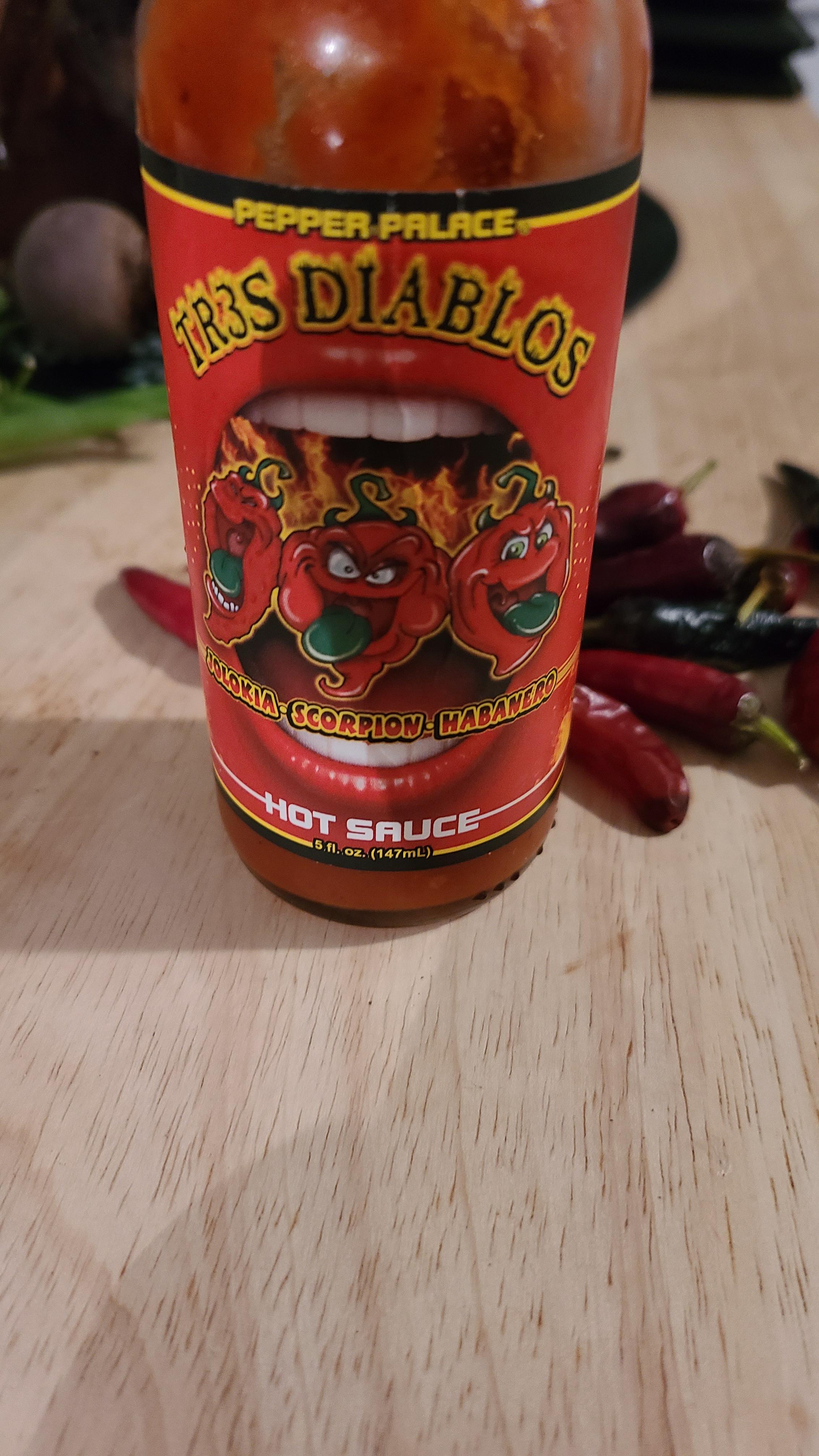 Question Does anyone know the scoville of the Tres Diablos hot sauce