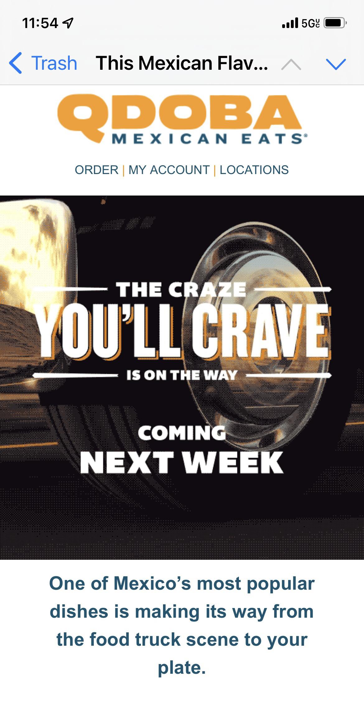 What's the mystery new item? r/qdoba