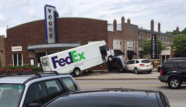 When you you’re working the FedEx Ground job and not FedEx Air