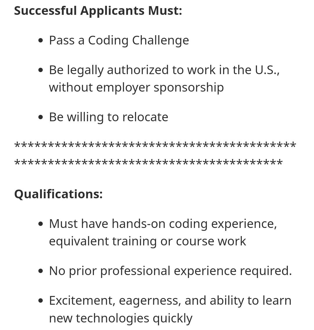 I DID IT!! I FOUND AN ENTRY LEVEL JOB THAT DOESN'T REQUIRE 10+ YEARS