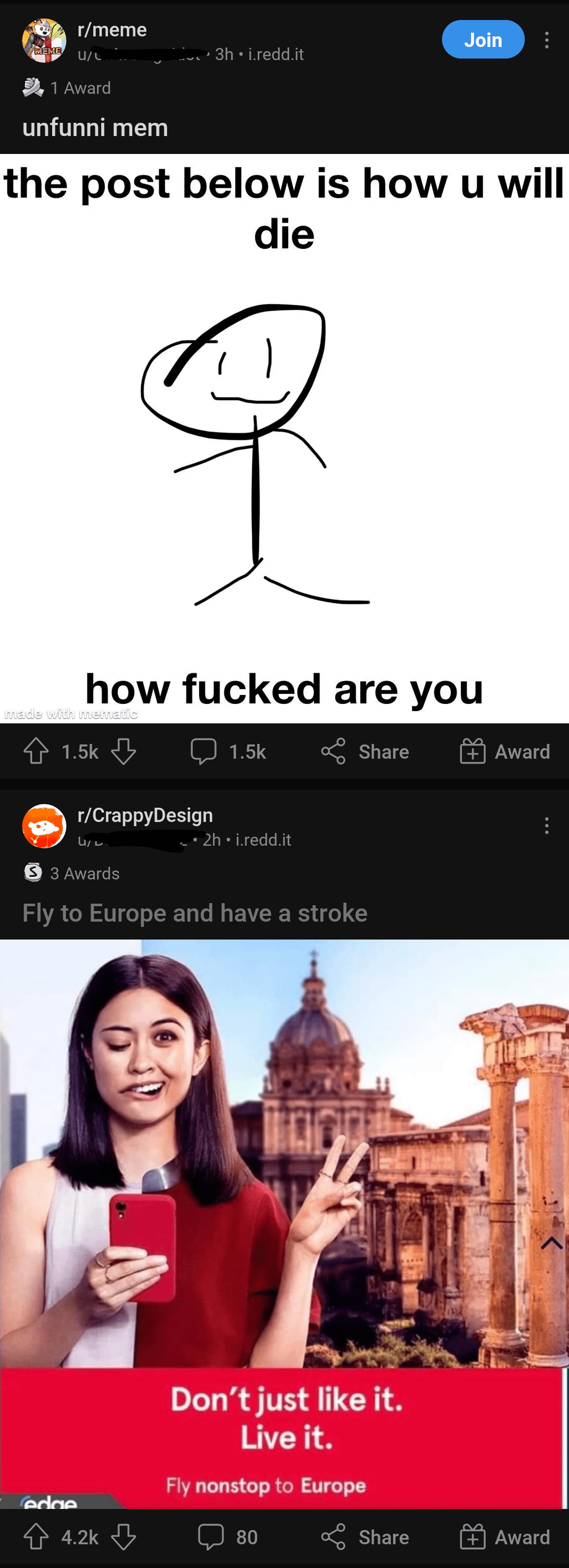 since we're posting reddit posts that line up r/HolUp