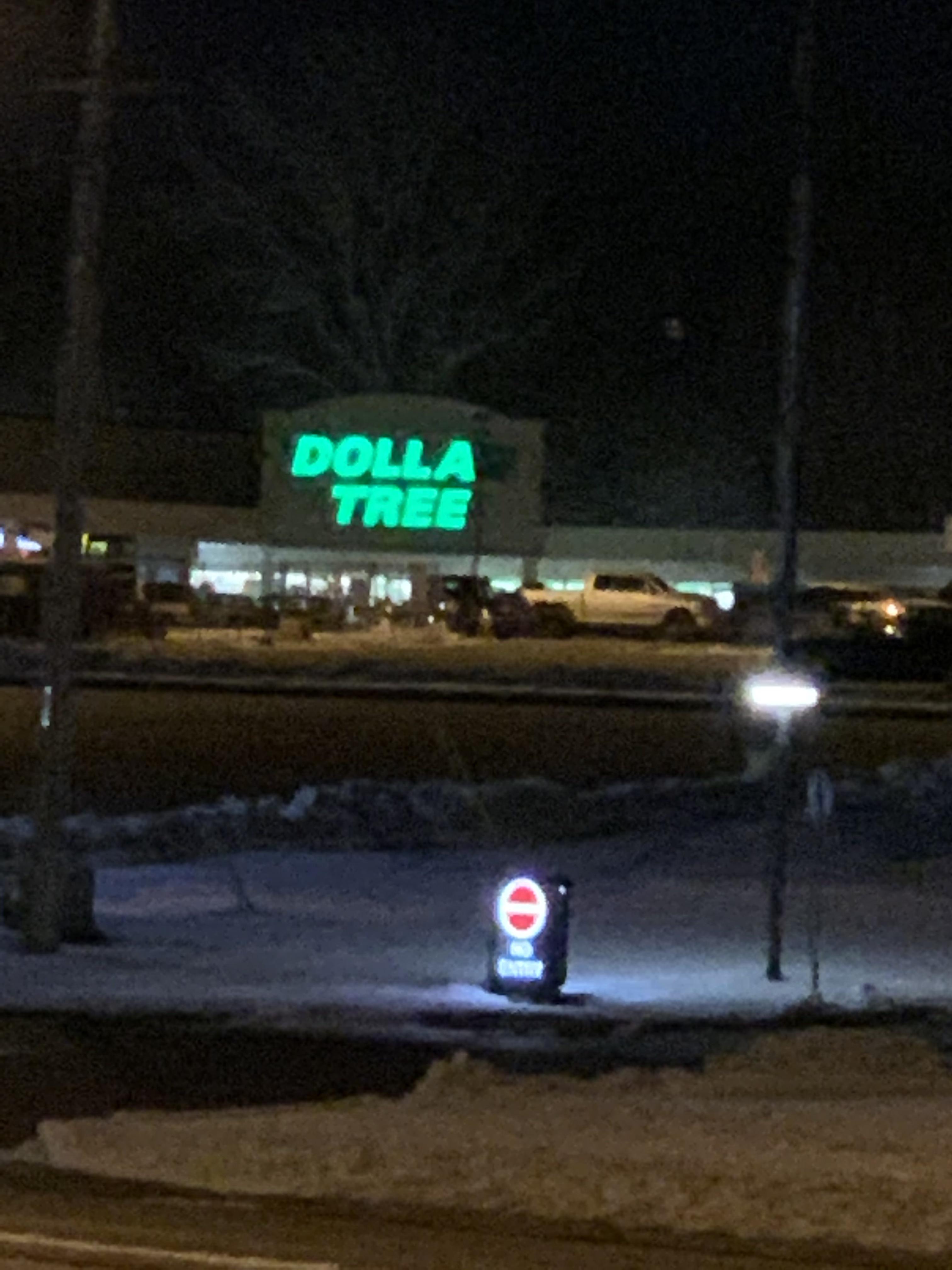 to Bellevue where we have the DOLLA TREE! Holla! Omaha