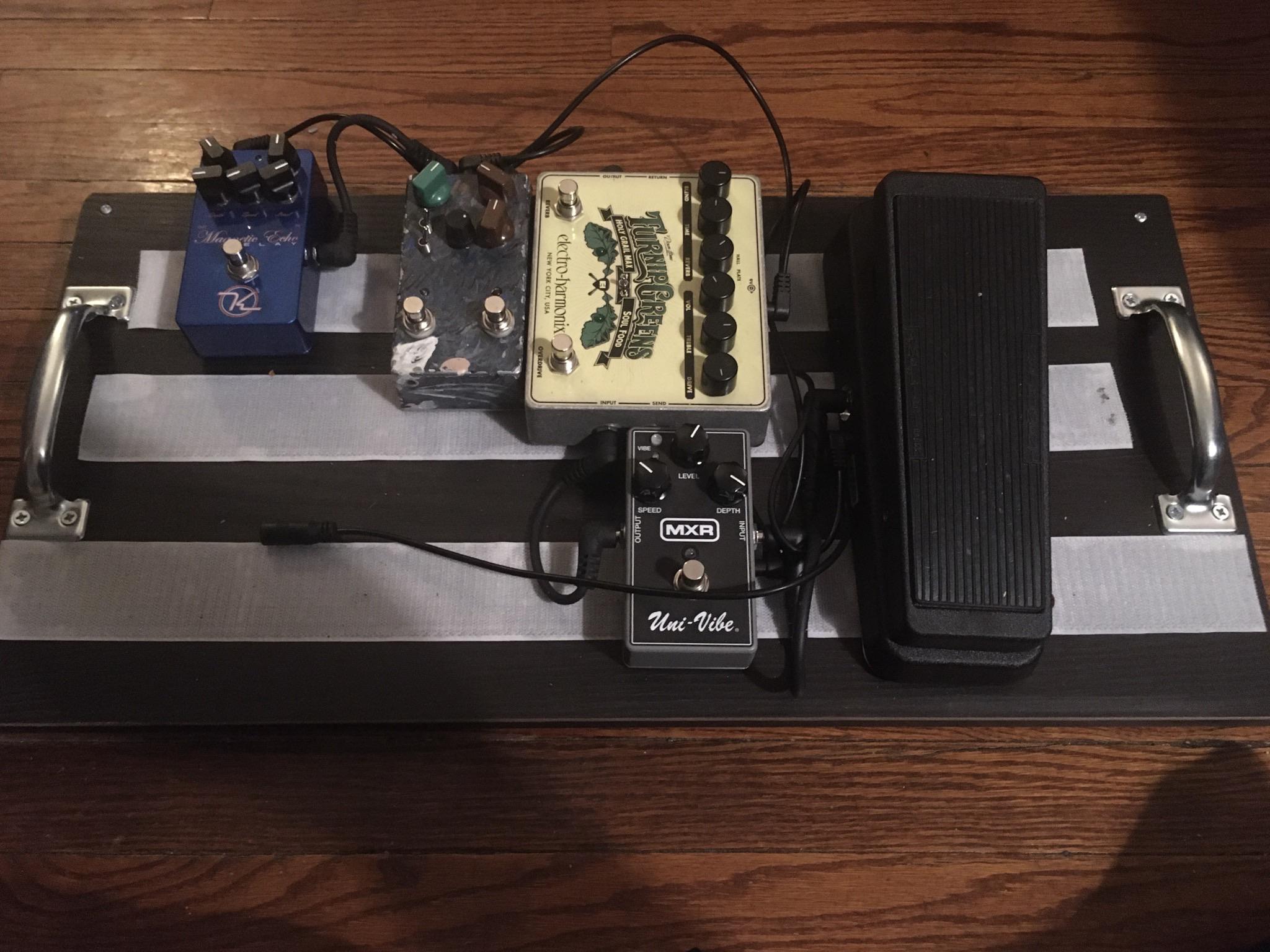 Finally made myself a pedal board and then filled it with pedals for my