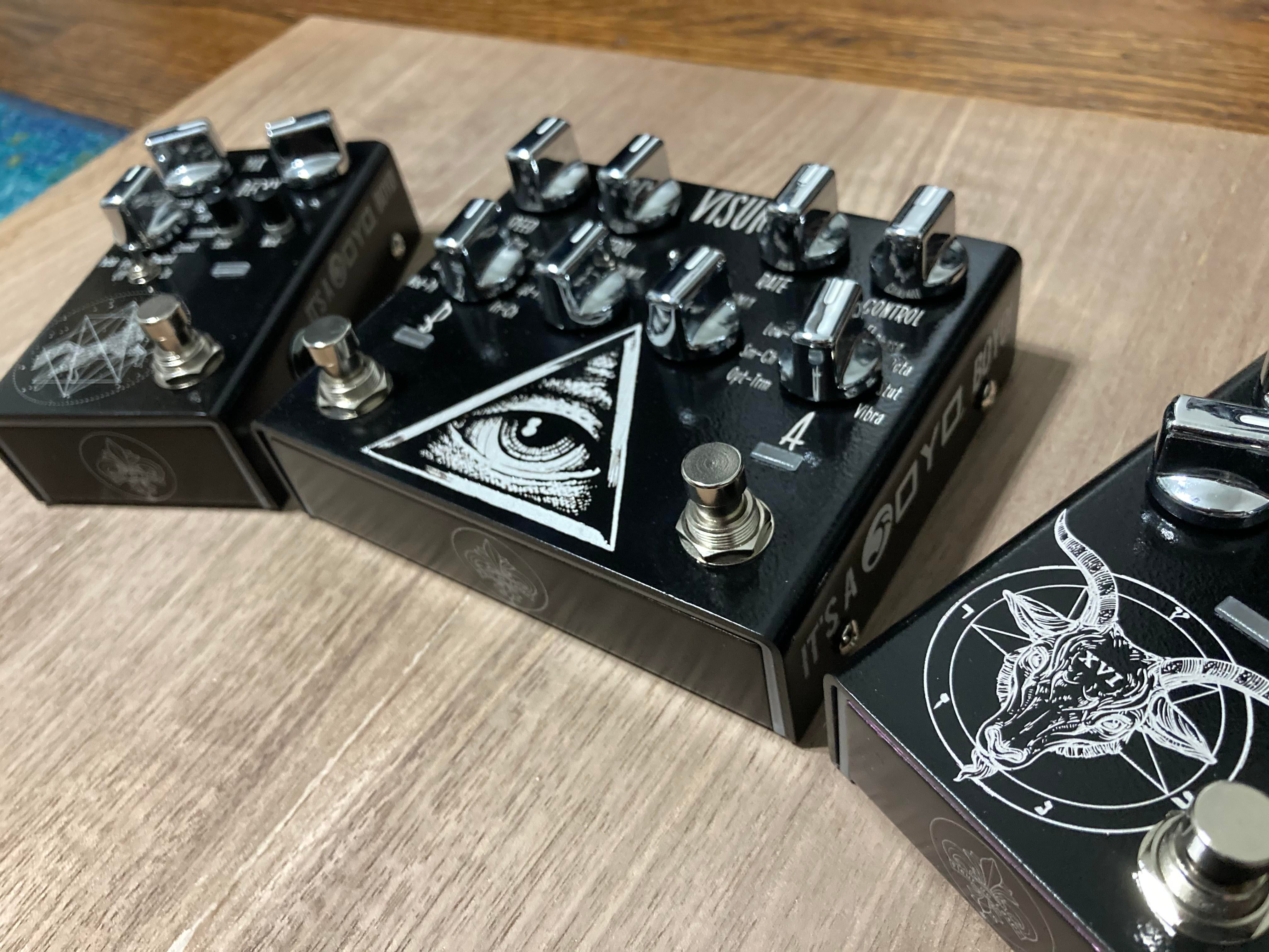 Joyo pedal refinishes! r/guitarpedals