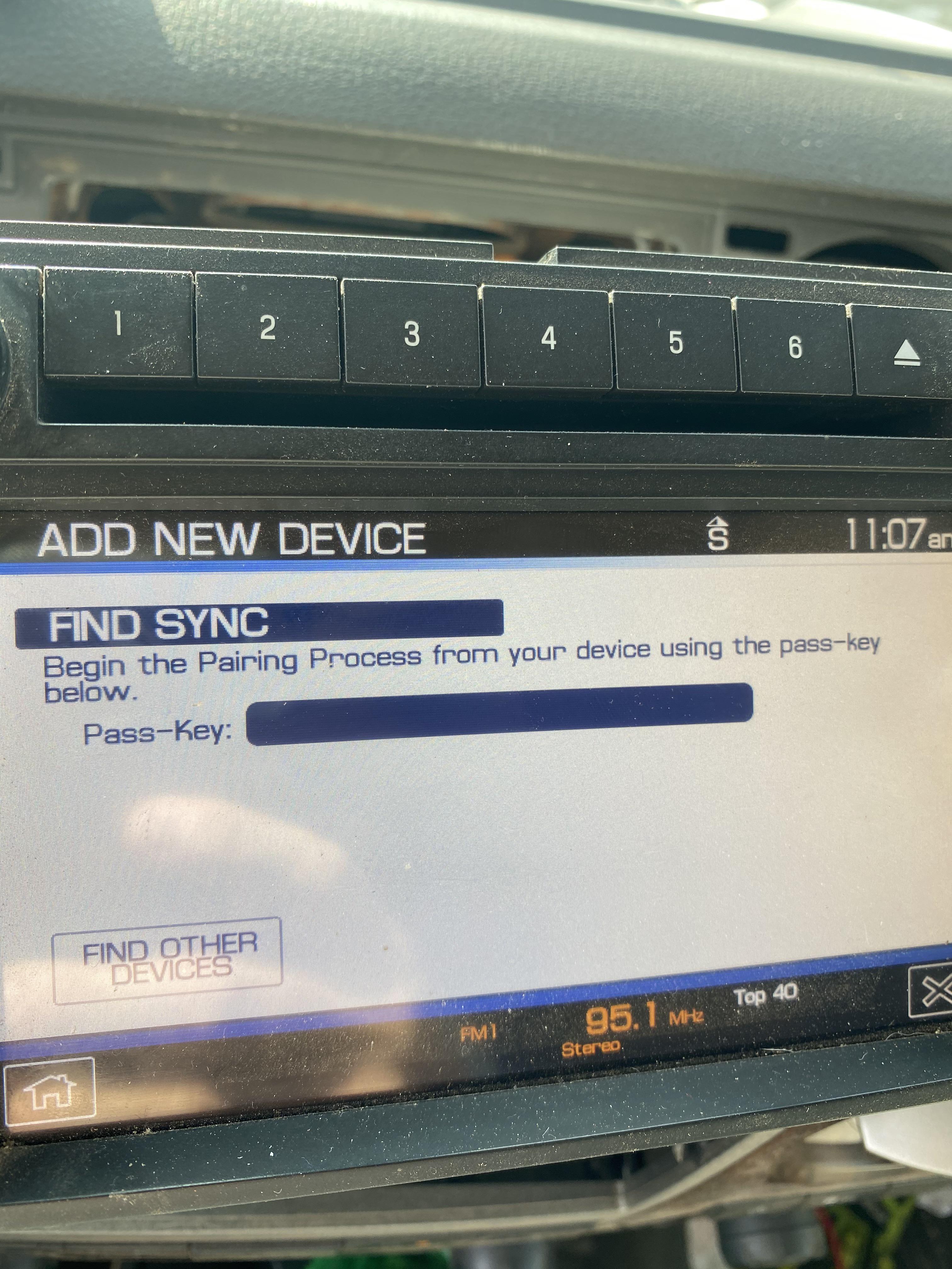 Ford Sync won’t display pass key to connect r/Ford