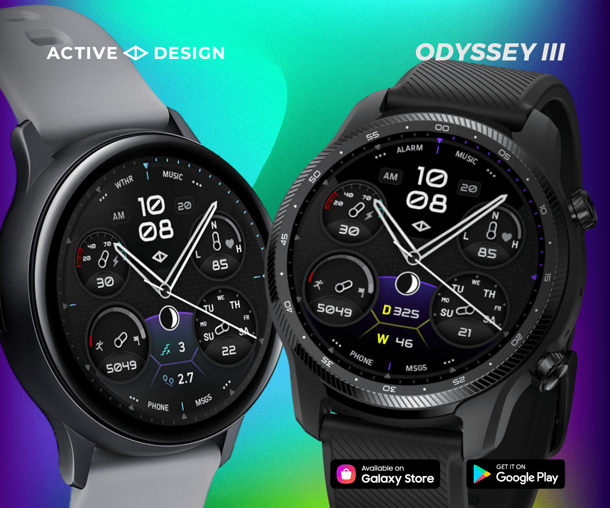 Odyssey III Watch Face by Active Design r/GalaxyGear