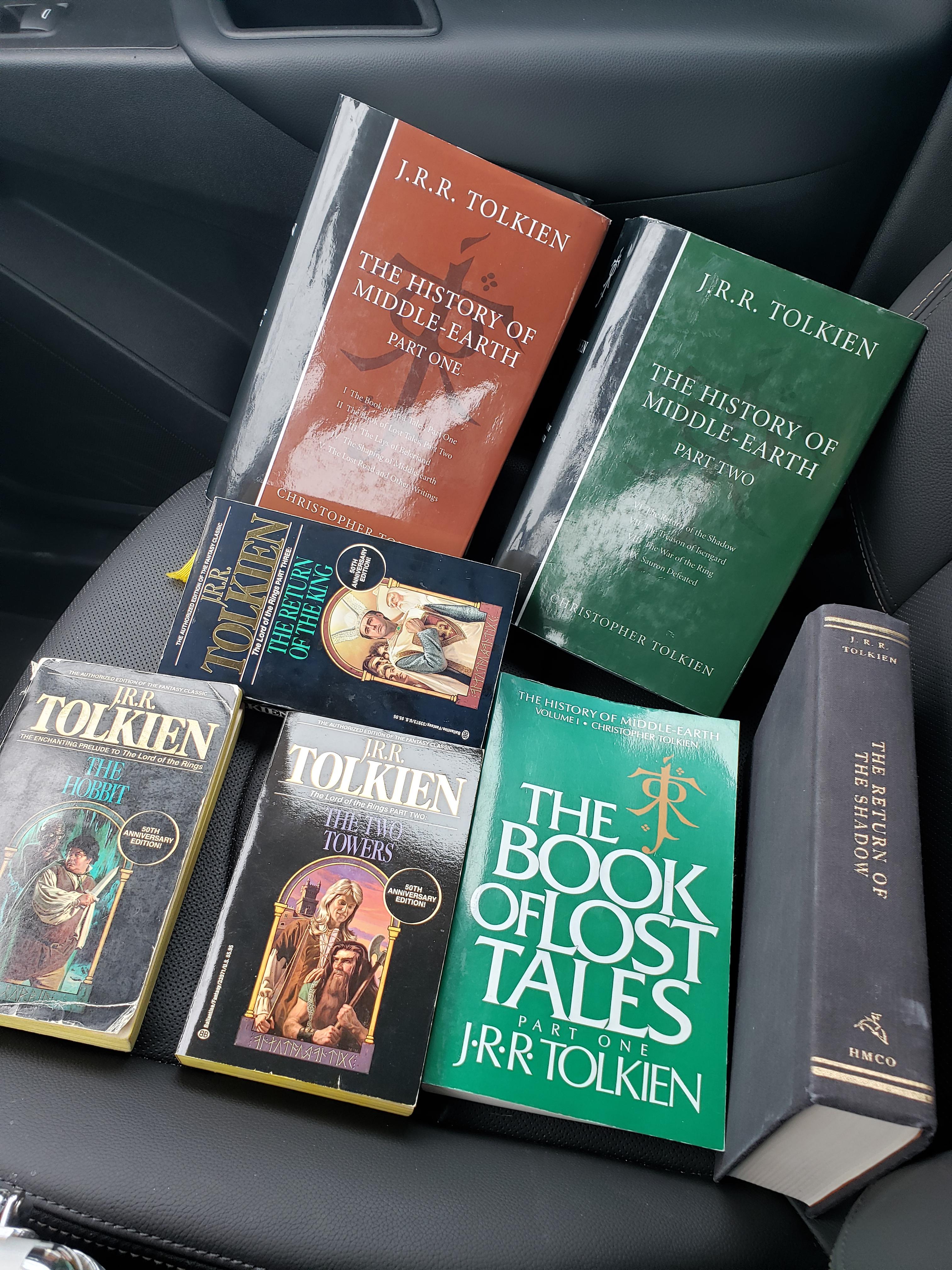 HalfPriced Books was very good to me today r/lotr