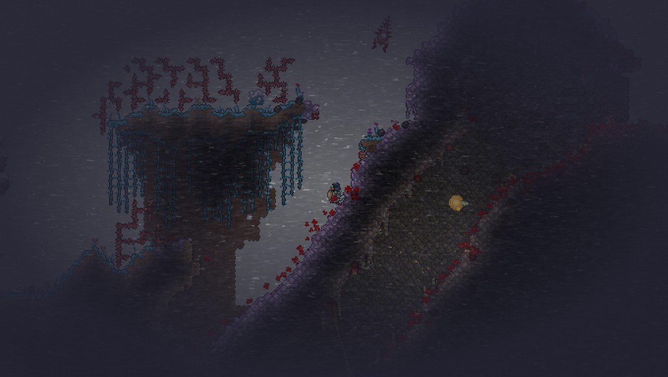 Hallow generating in Crimson, slowing down "infection" on both sides