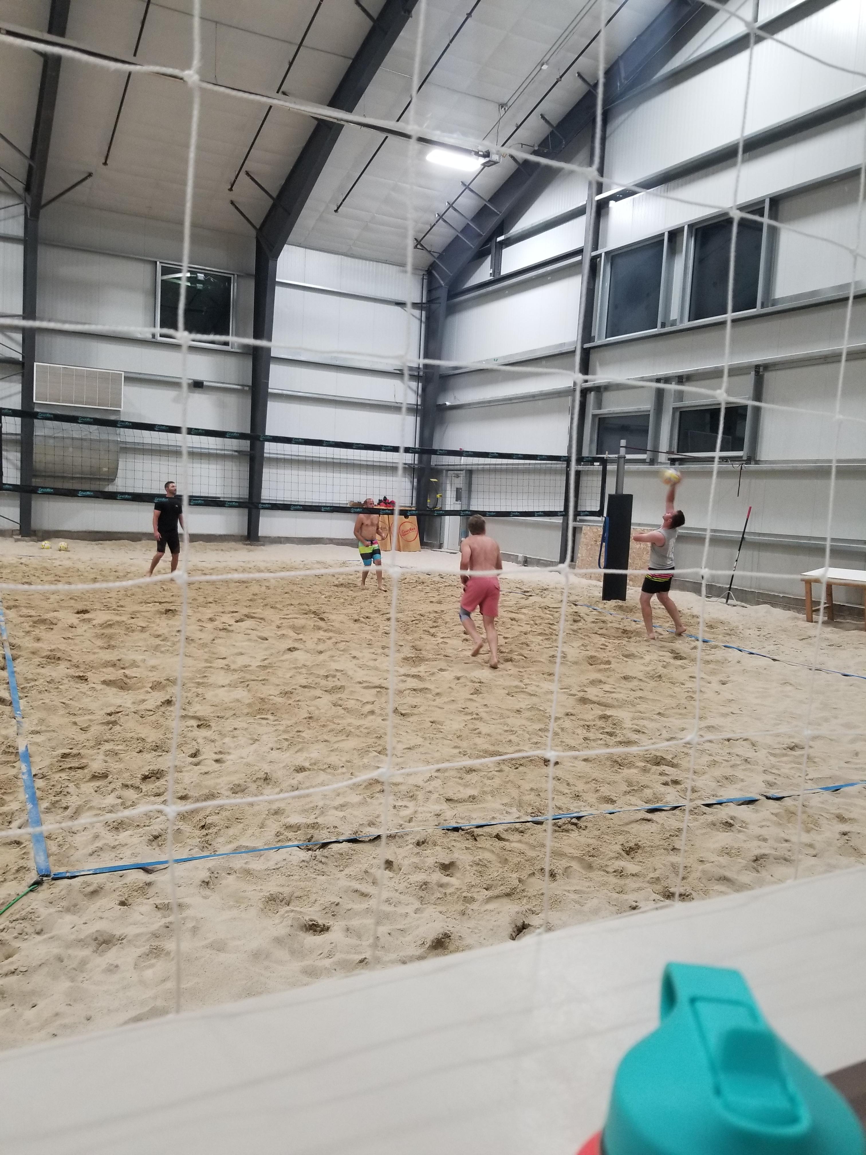 Indoor Beach Volleyball Court