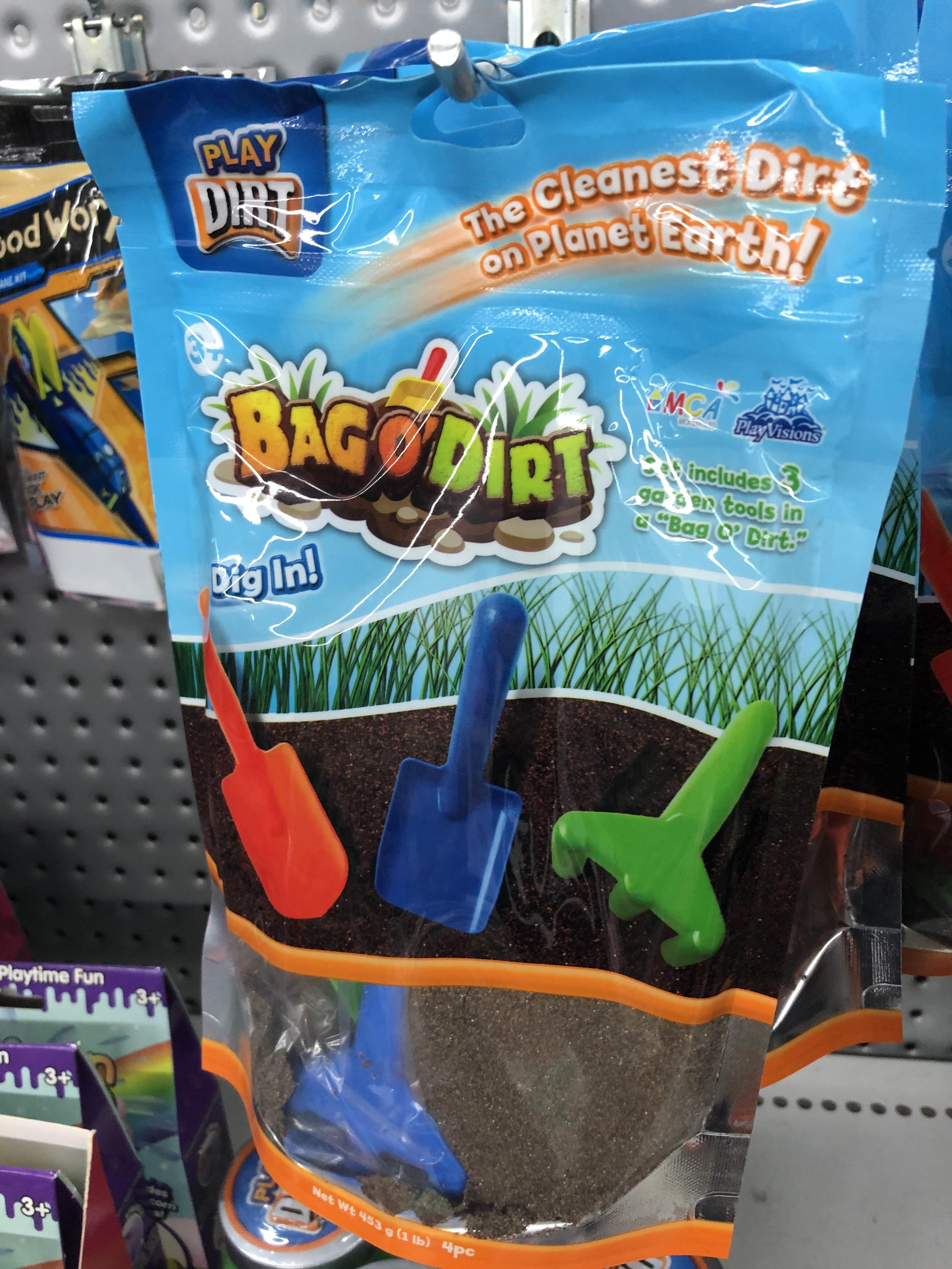 This 17 bag of dirt. ofcoursethatsathing