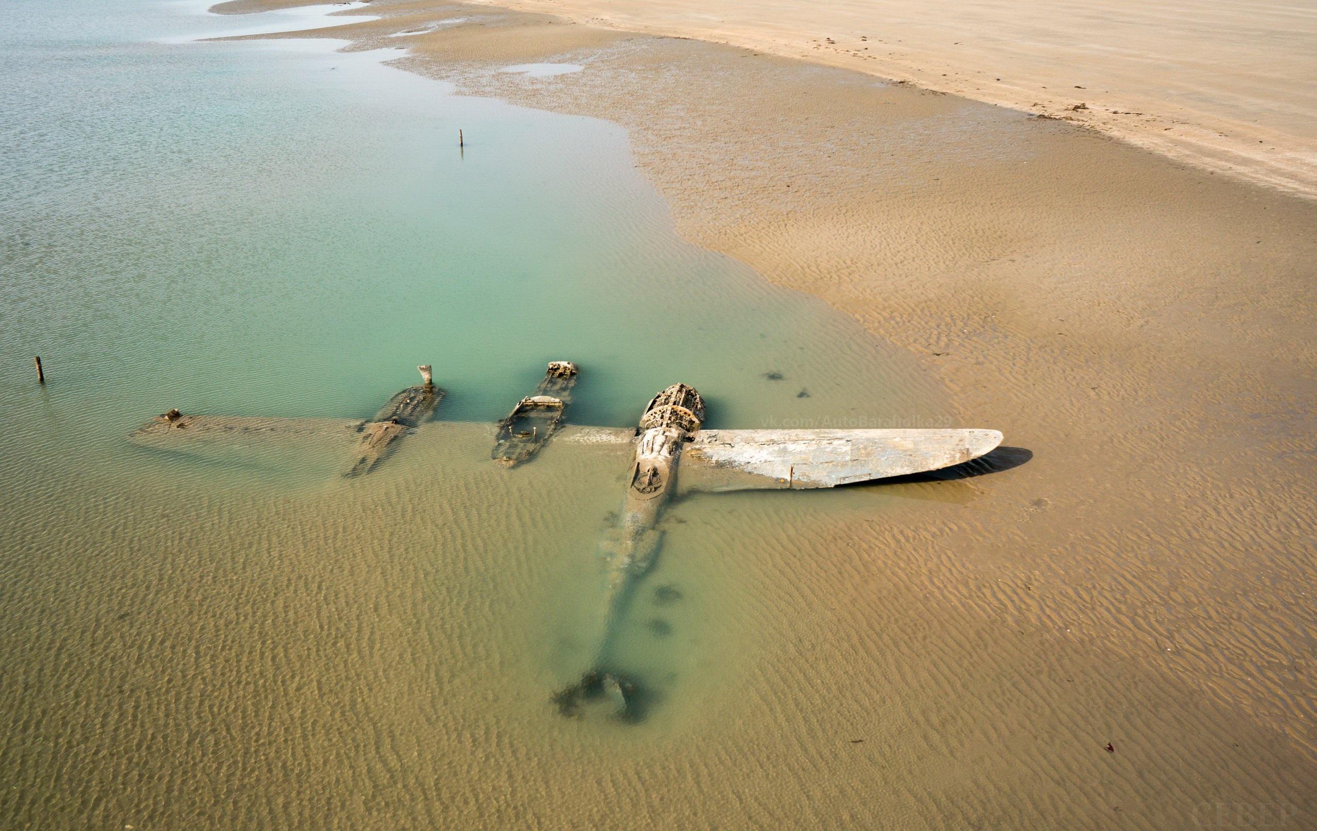 65 years after it crash landed on a beach in Wales, an American P38
