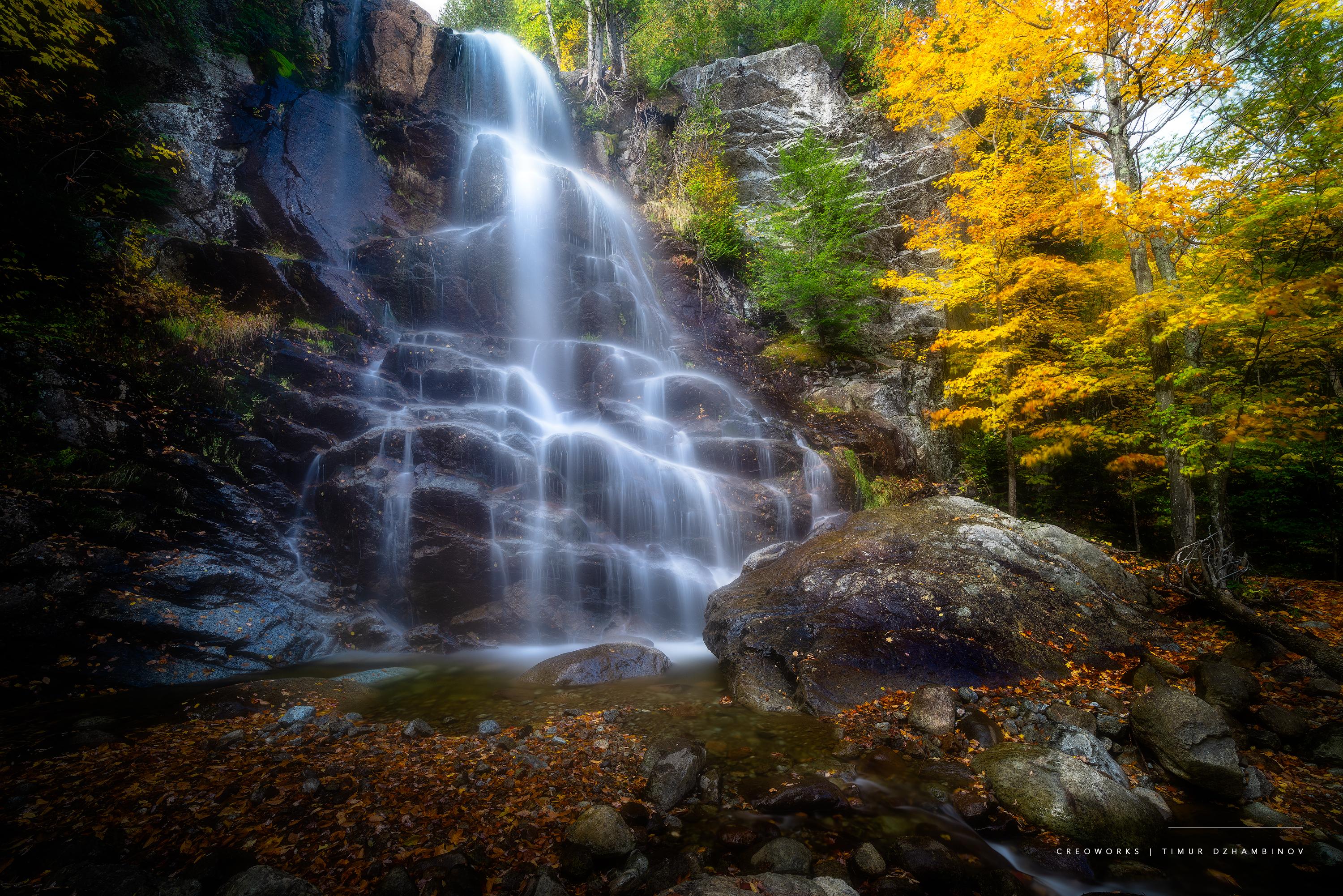 Beaver Meadow Falls, Adirondack Mountain Reserve, Keene, NY Fall 2018