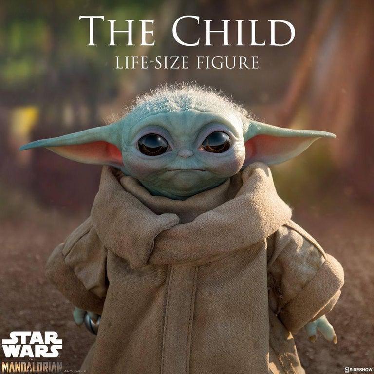 Life Size Baby Yoda Model coming later this year only 350 Sideshow