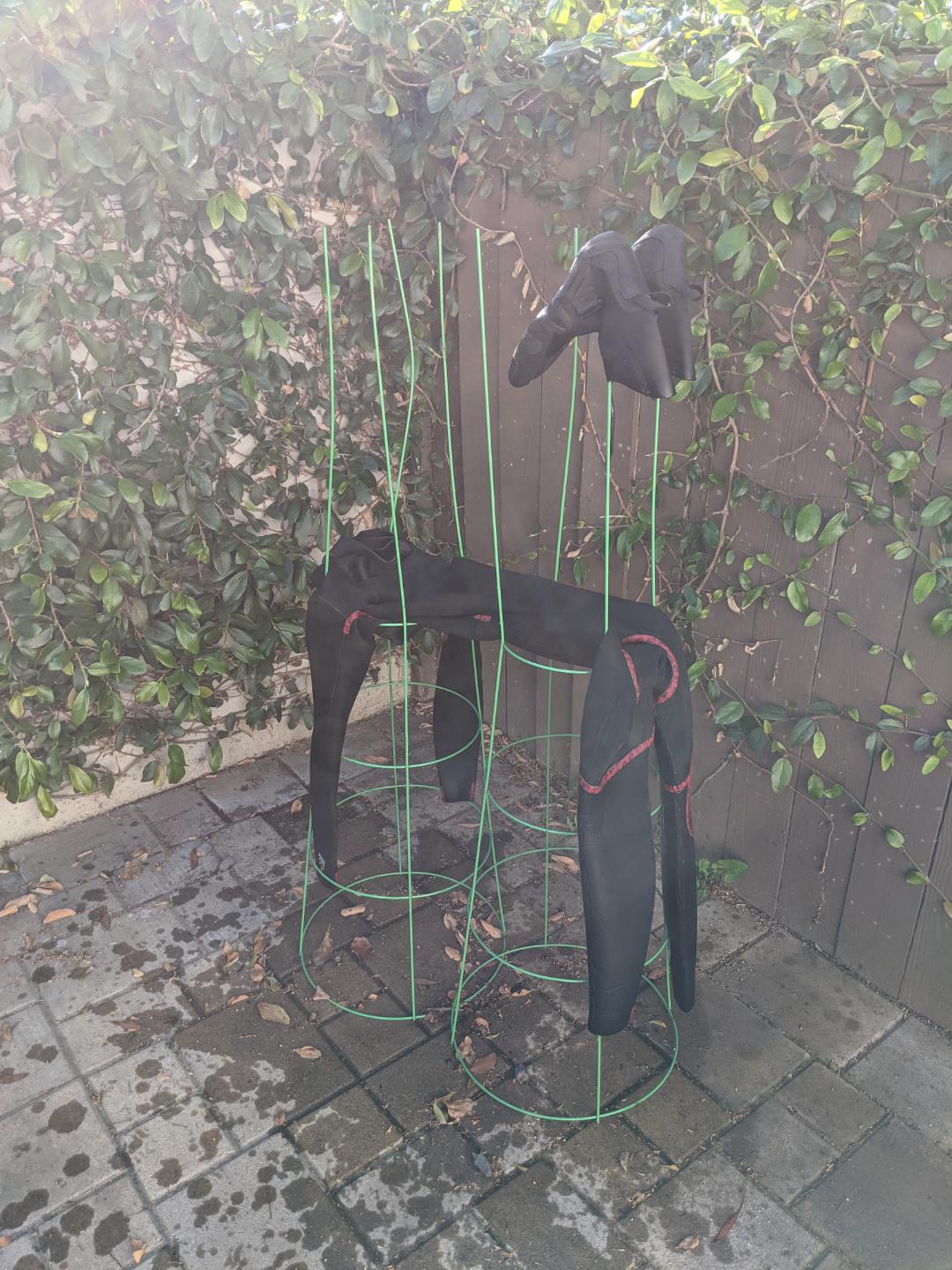 Ultra high tech wetsuit drying system surfing