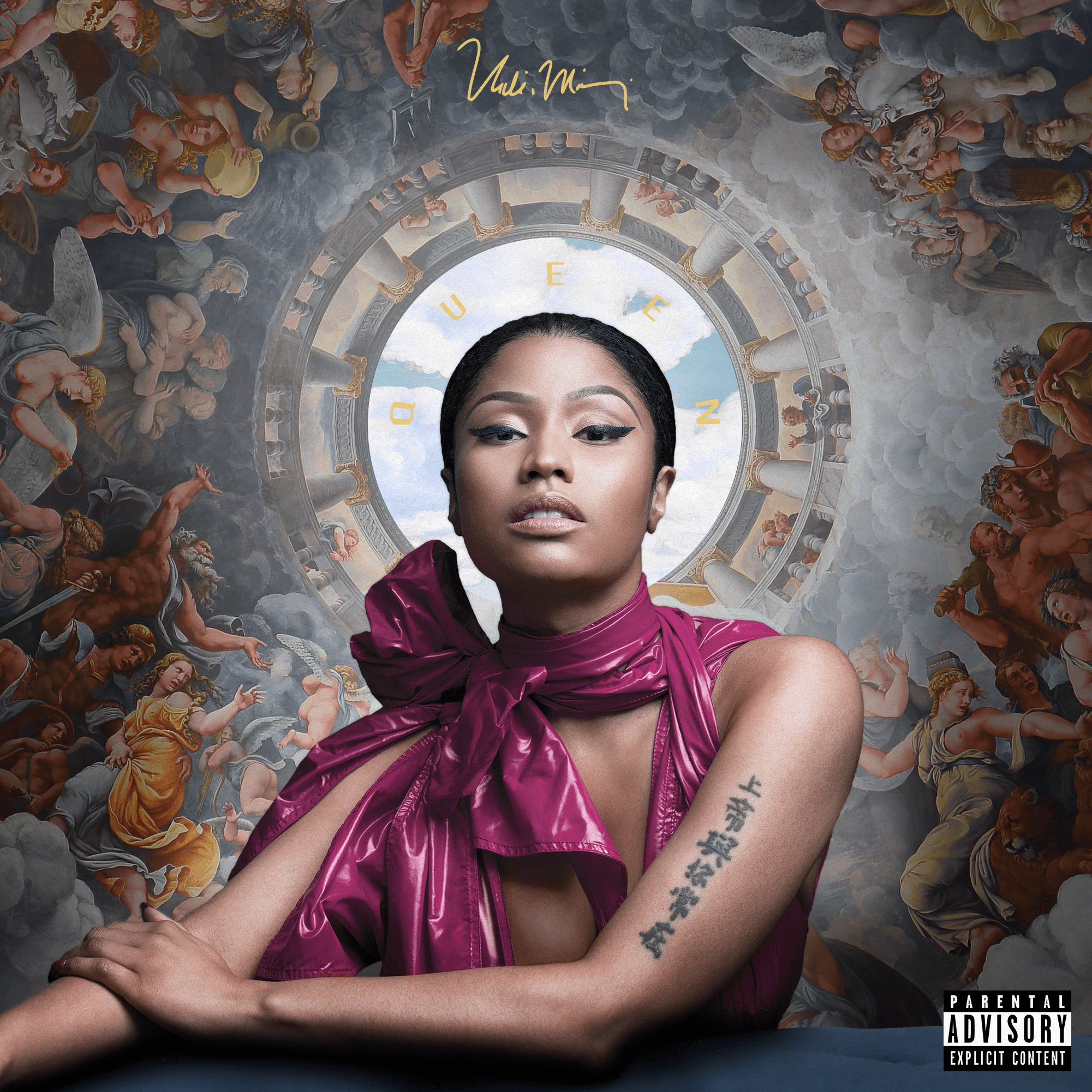 Queen album cover fan art I made Nicki_Minaj