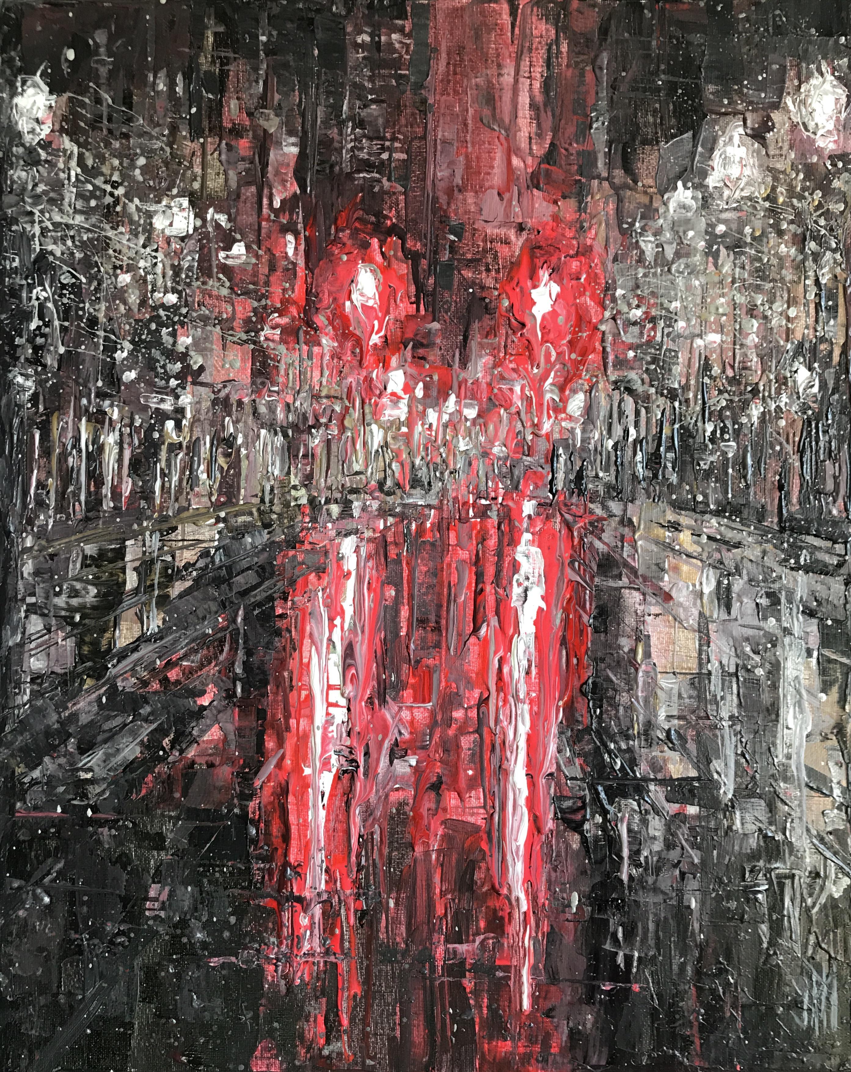 Painted one with festive lights and colours Merry Christmas Reddit, all the best to everyone