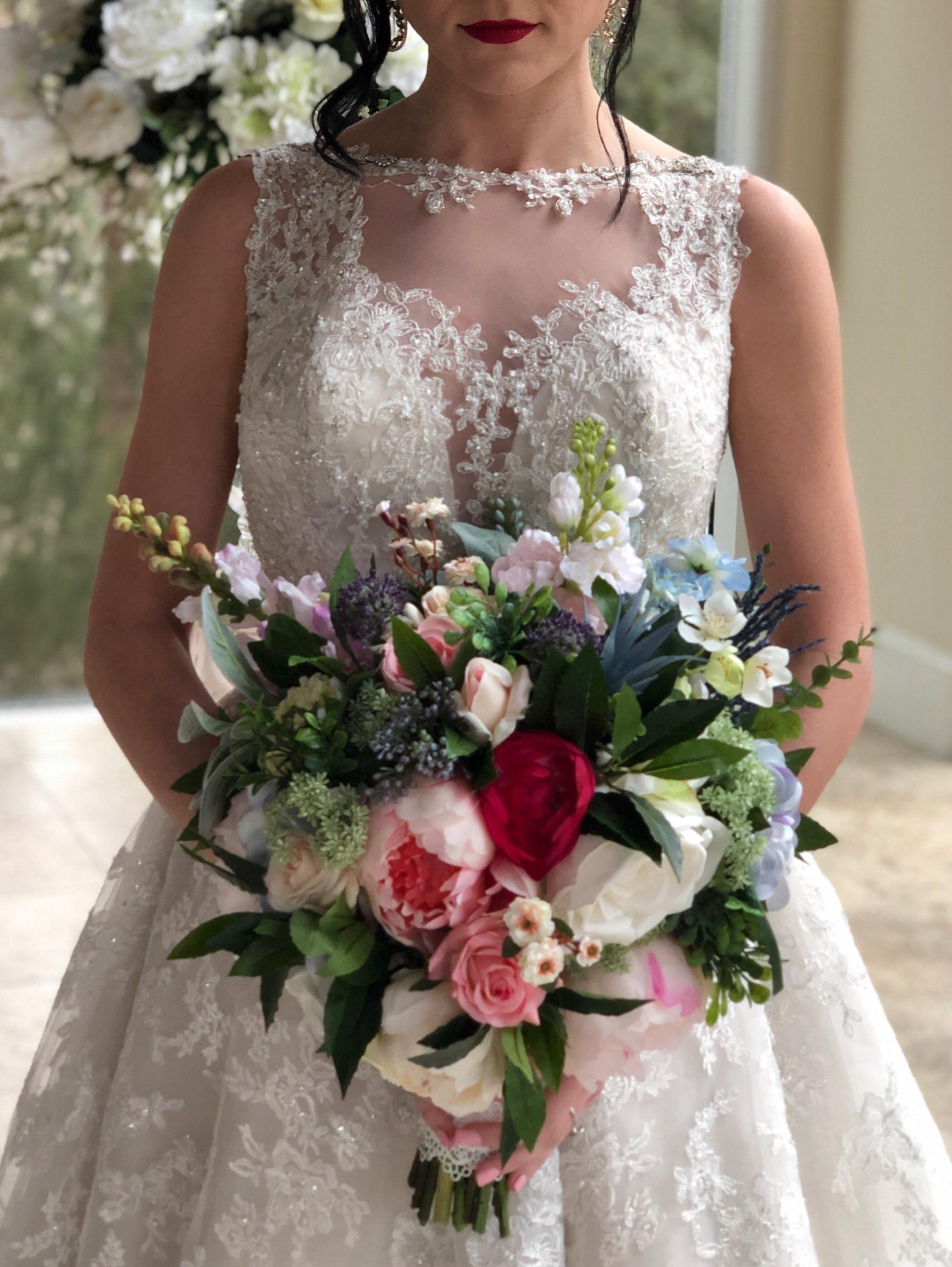 just wanted to share cuz I’m proud of my DIY silk bouquet ’) r