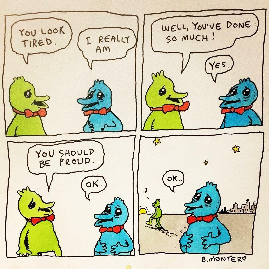 When someone tells you you look tired... r/wholesomememes